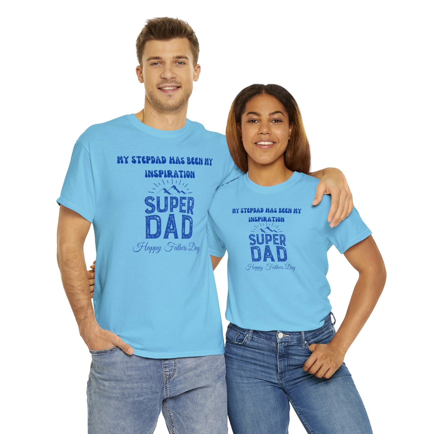 Exotic Print Fathers Day Unisex Heavy Cotton Tee