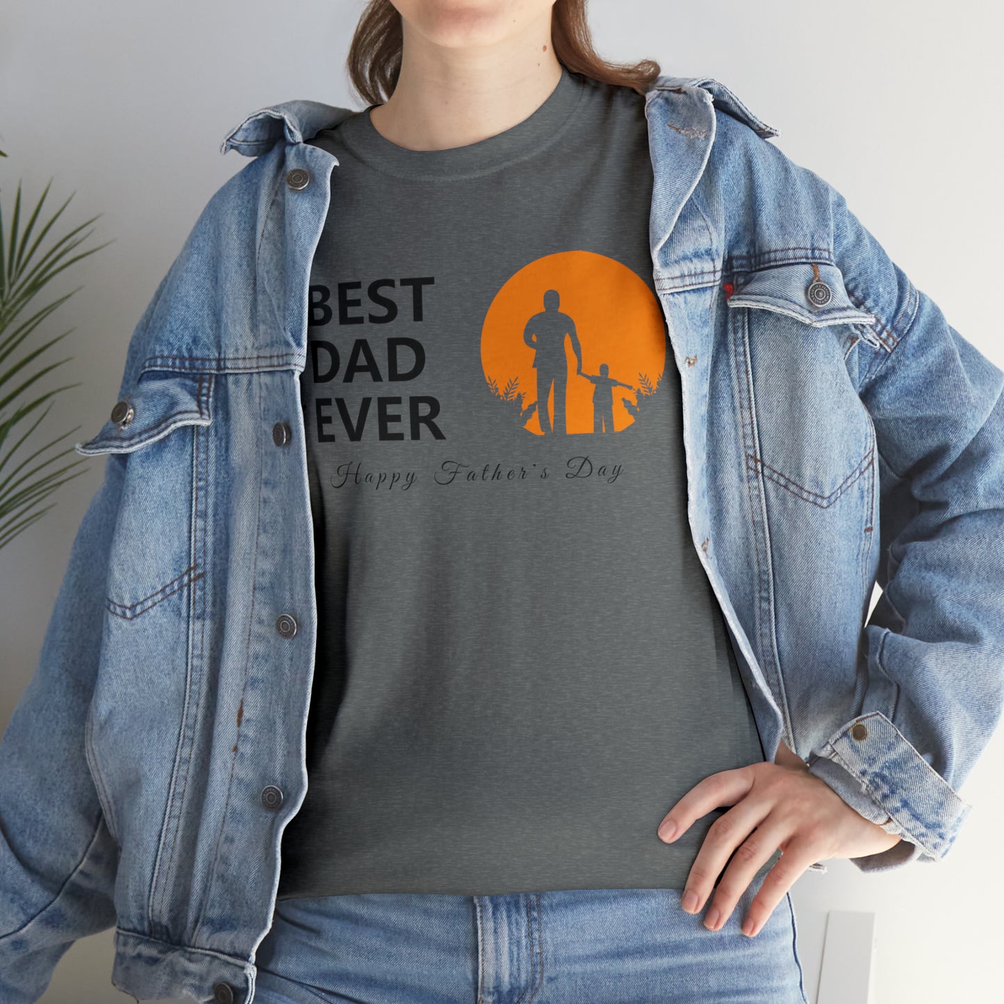 Exotic Print Father's Day Unisex Heavy Cotton Tee