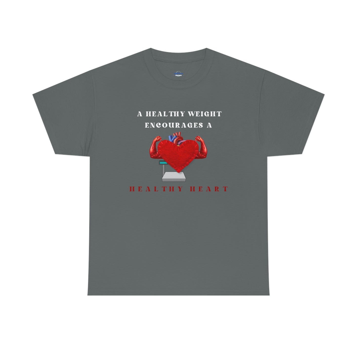 Healthy Heart Unisex Heavy Cotton Tee