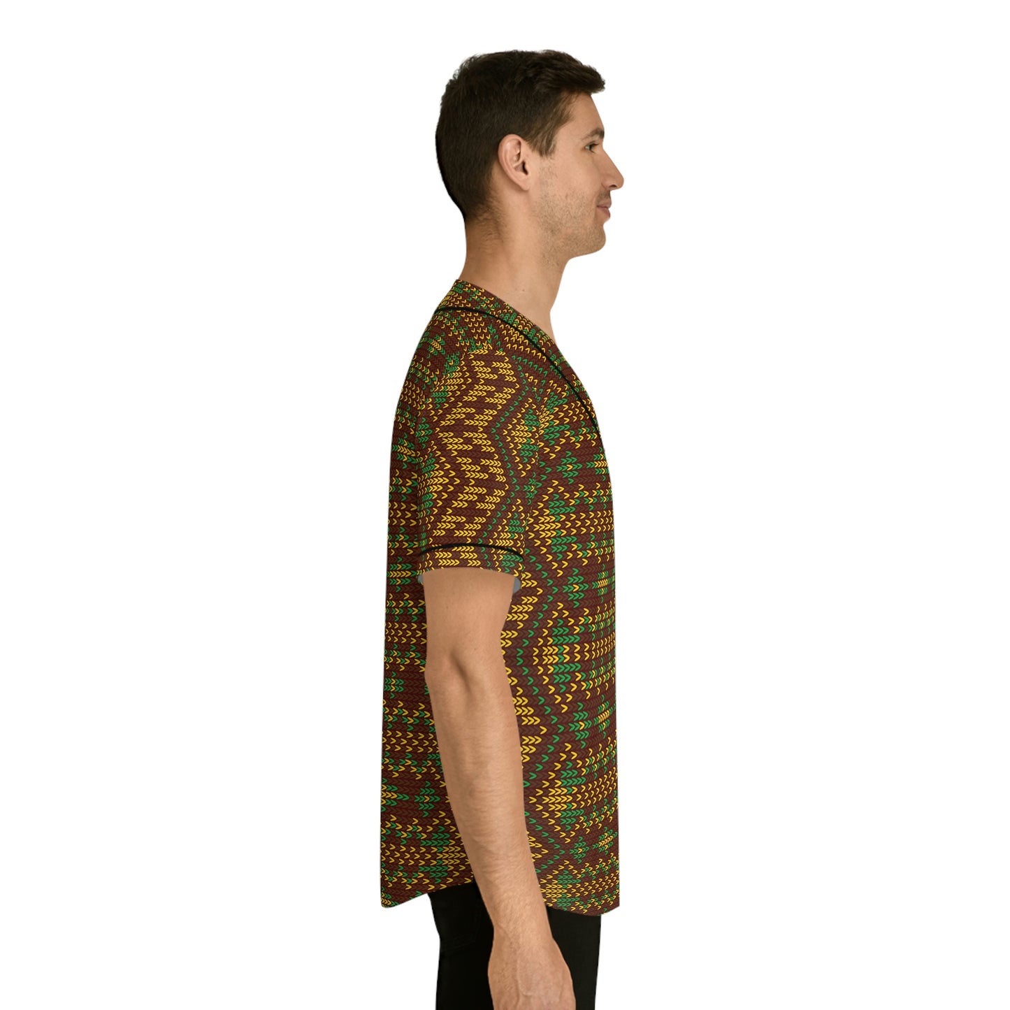 Exotic Print Baseball Jersey