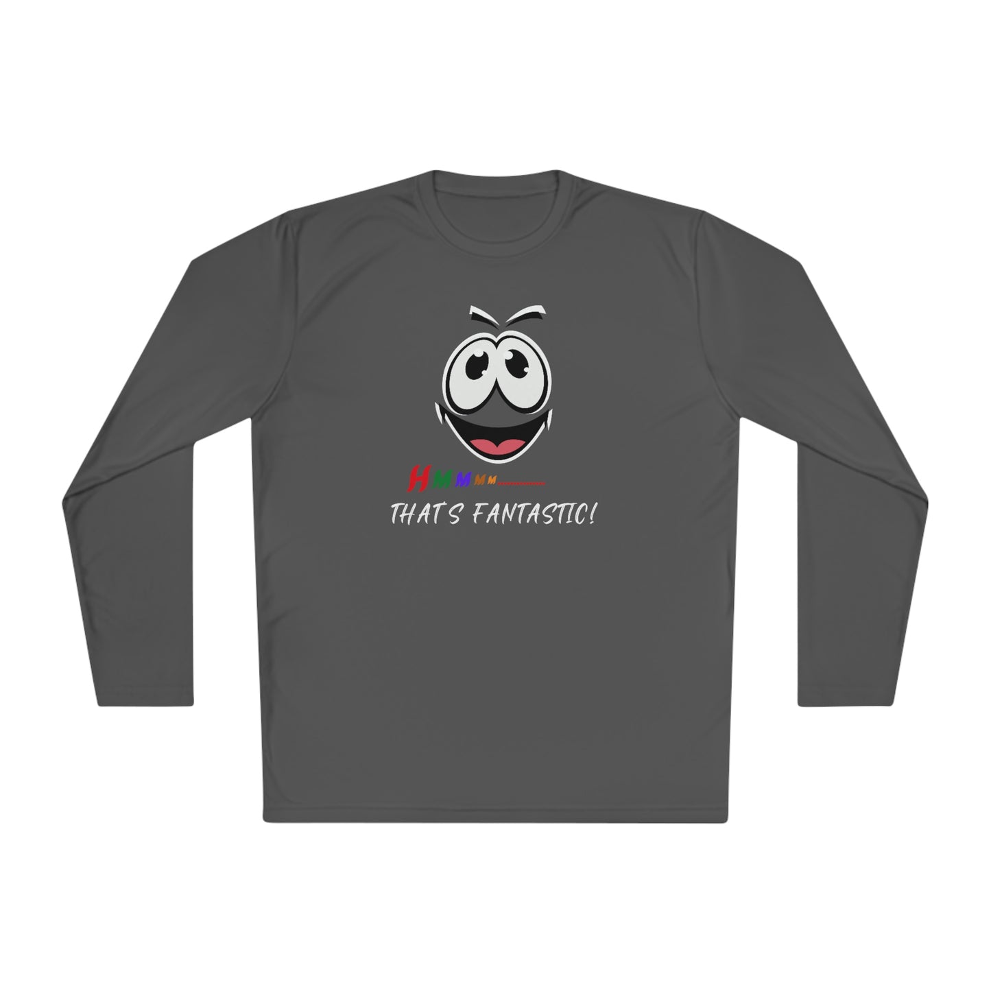 Hmmm, Unisex Lightweight Long Sleeve Tee