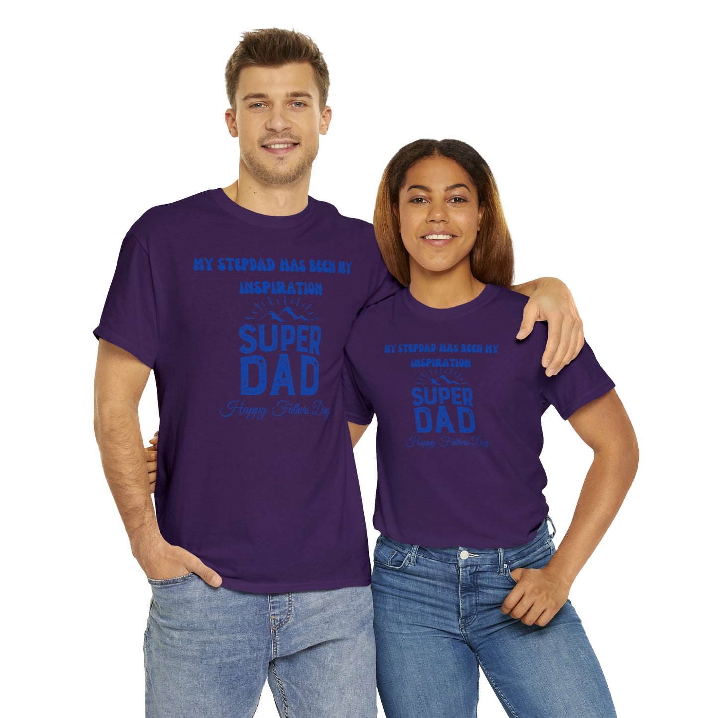 Exotic Print Fathers Day Unisex Heavy Cotton Tee