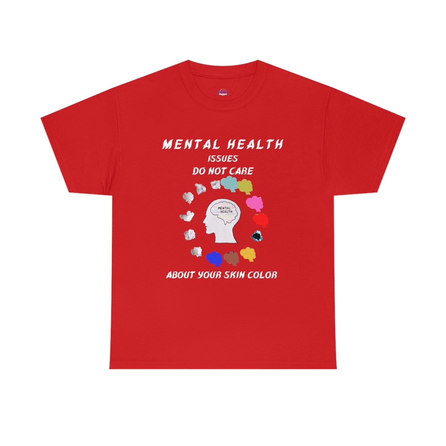 Mental Health Unisex Heavy Cotton Tee