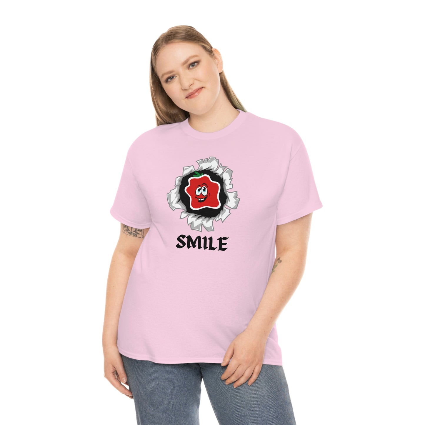 Smile Unisex Heavy Cotton Tee