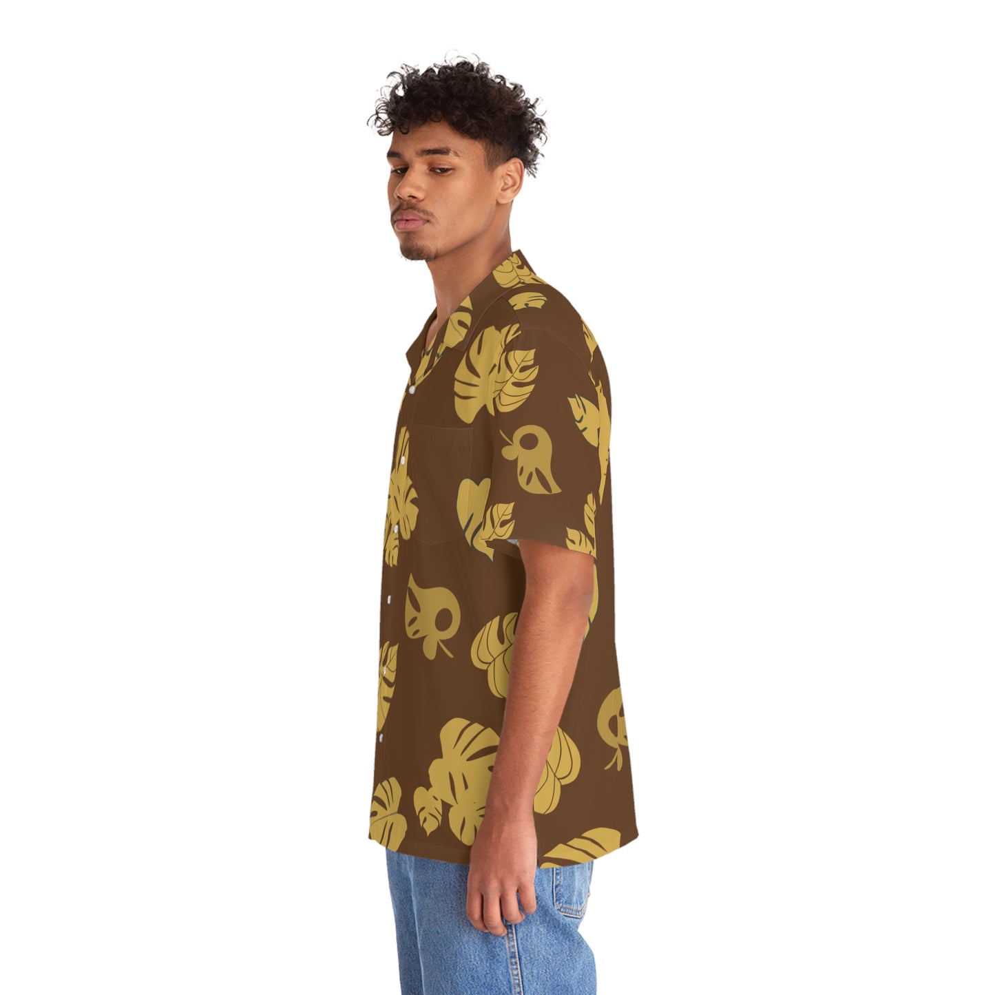 Exotic Print Men's Wear Hawaiian Shirt (AOP)