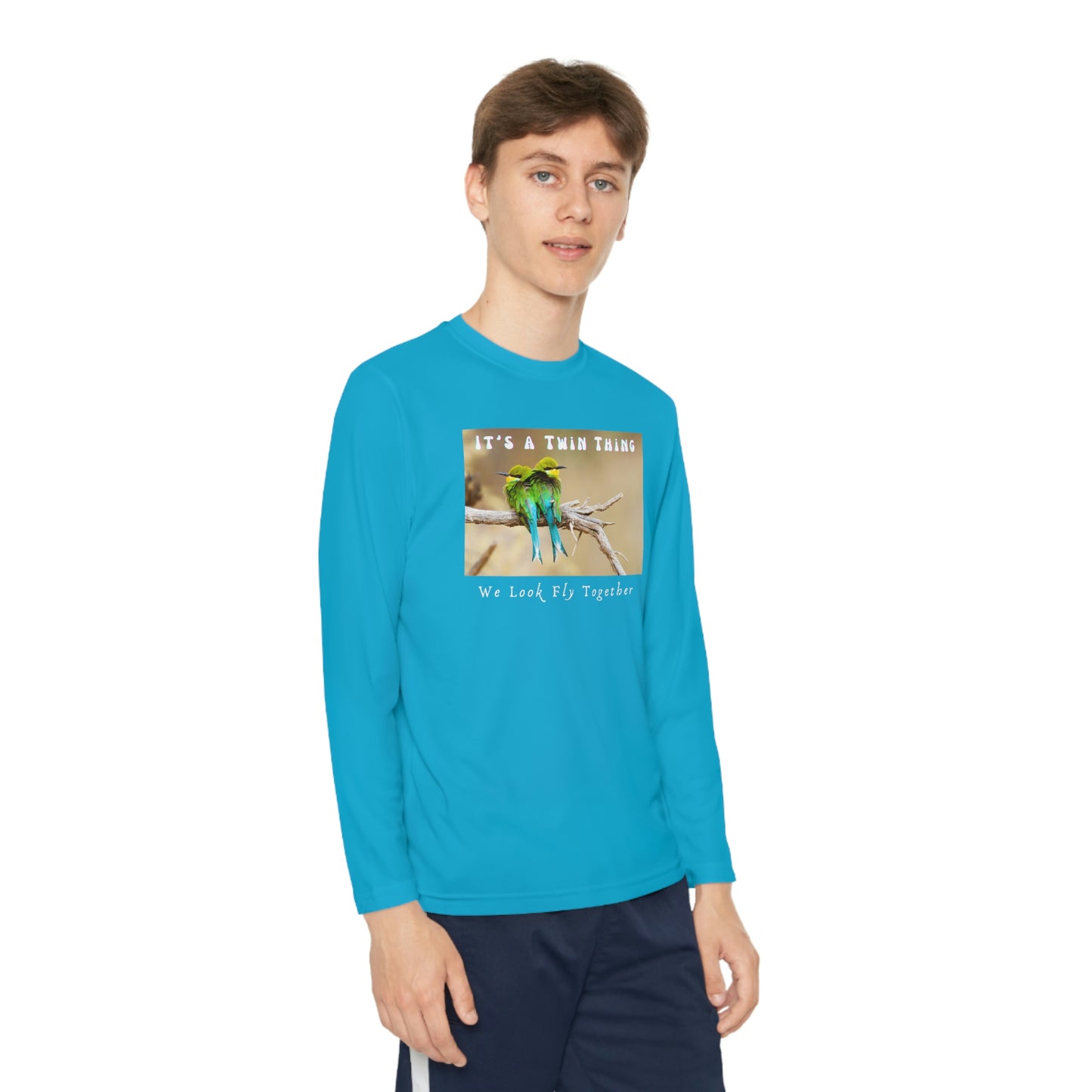 Twin, Youth Long Sleeve Competitor Tee