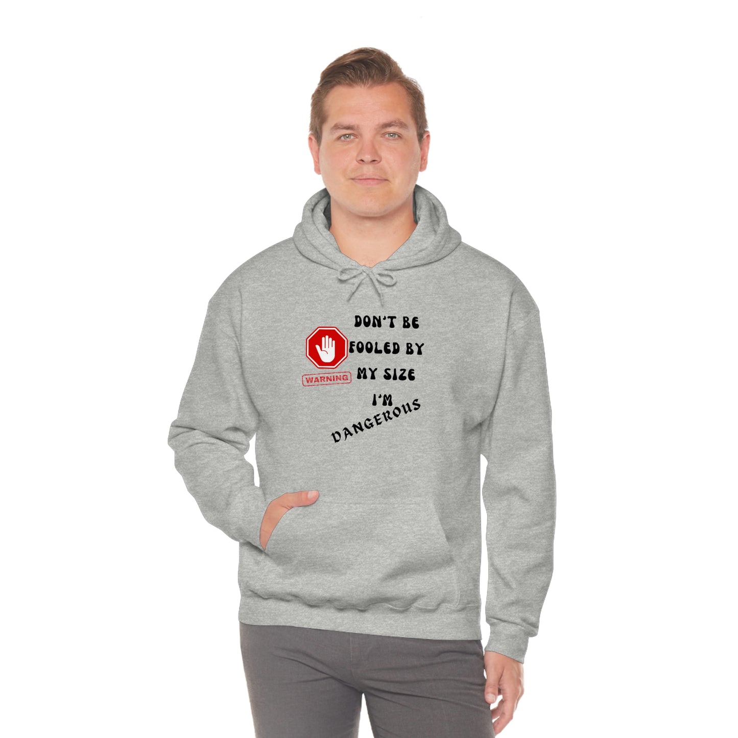 Warning, Unisex Heavy Blend™ Hooded Sweatshirt