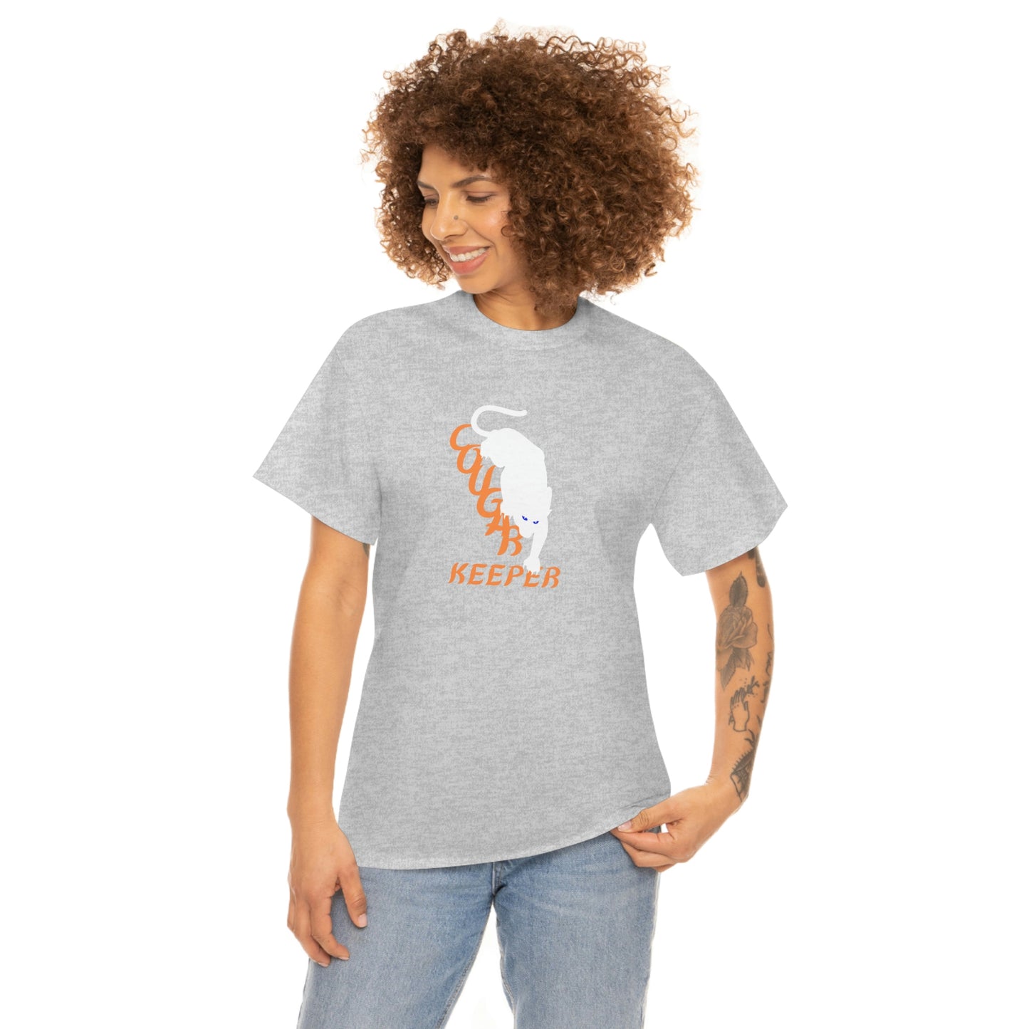 Cougar Unisex Heavy Cotton Tee