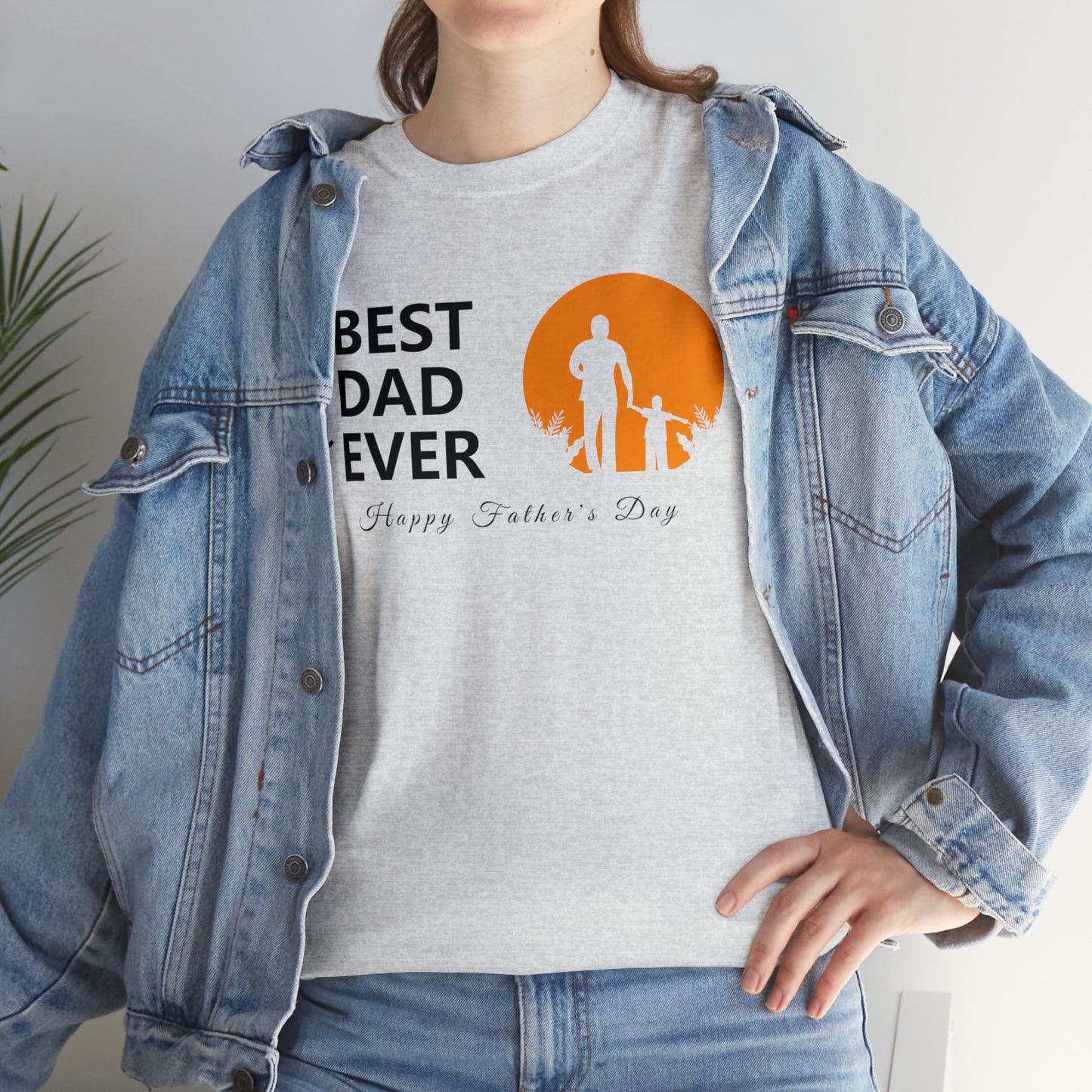 Exotic Print Father's Day Unisex Heavy Cotton Tee