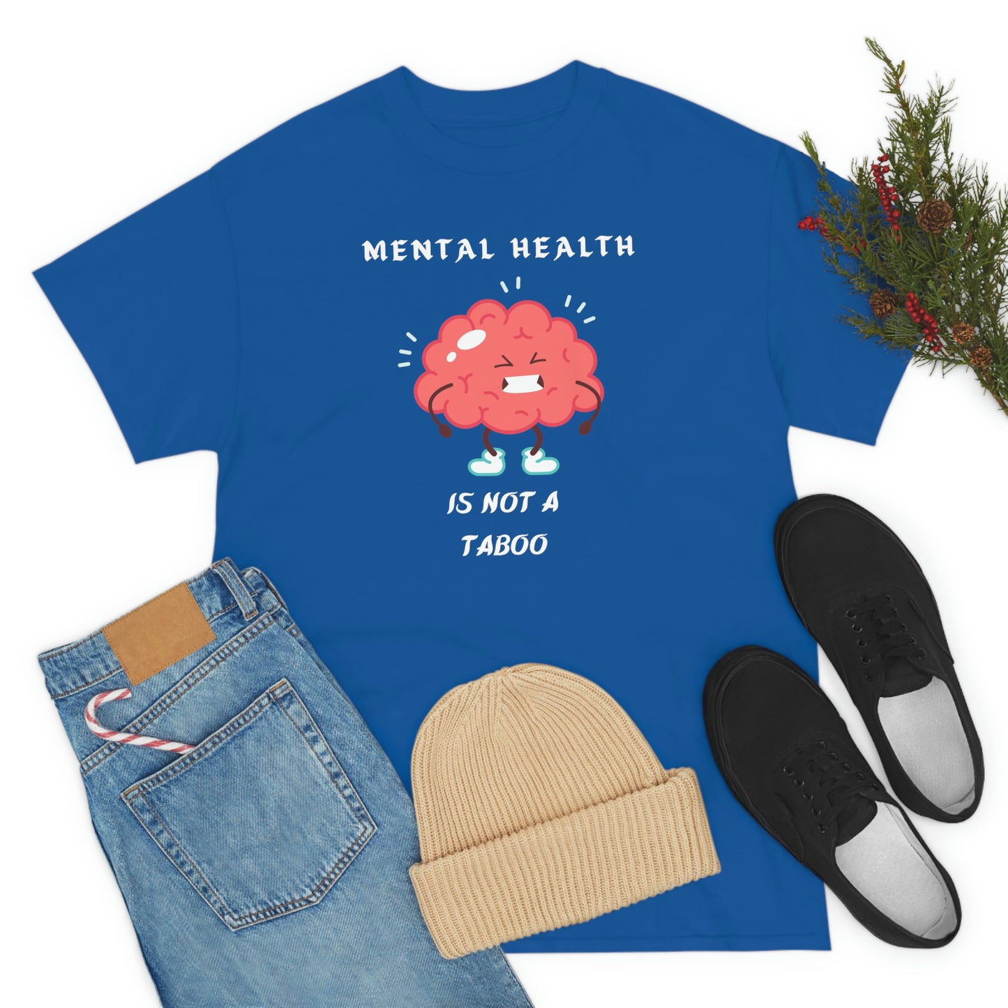 Mental Health Unisex Heavy Cotton Tee