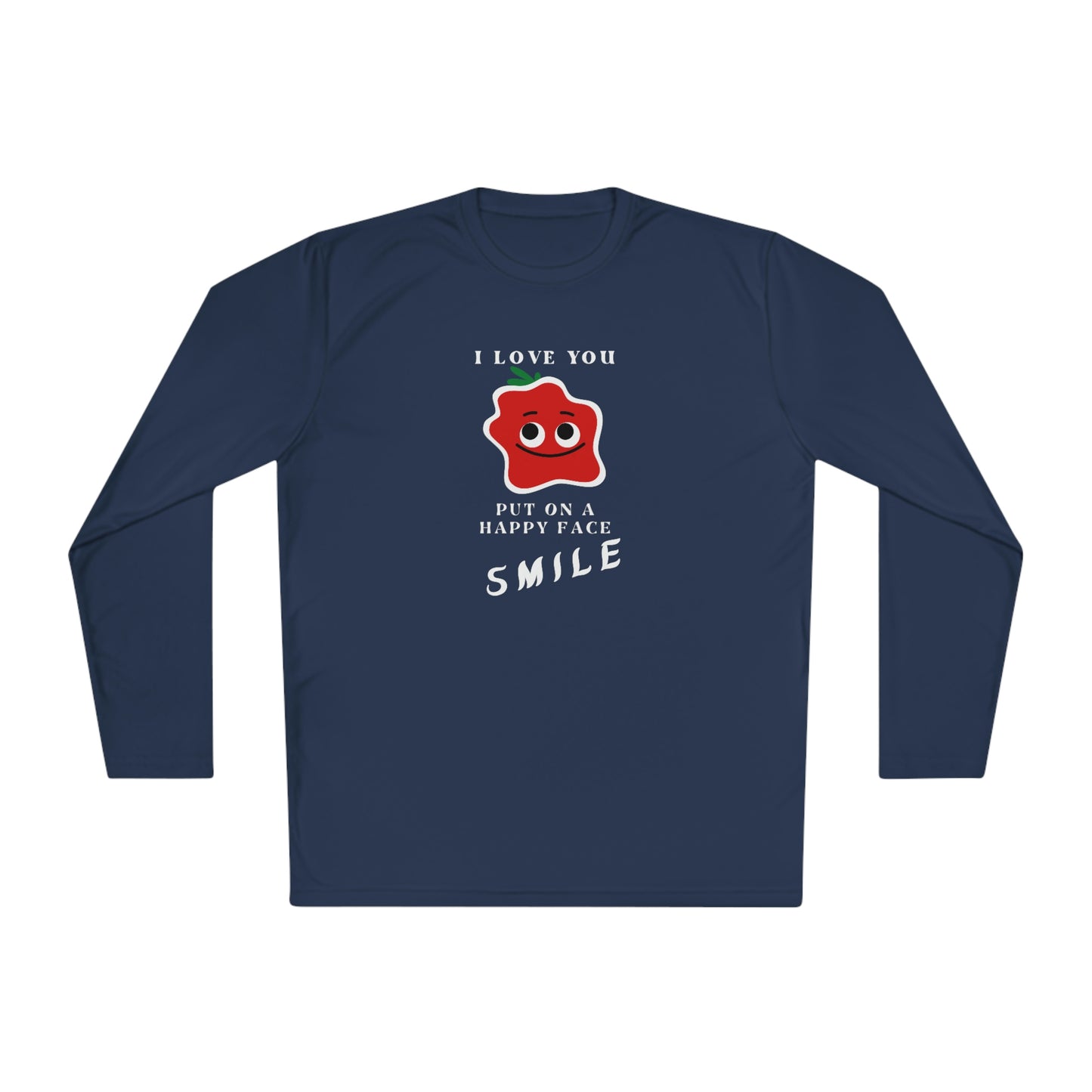 Smile Unisex Lightweight Long Sleeve Tee