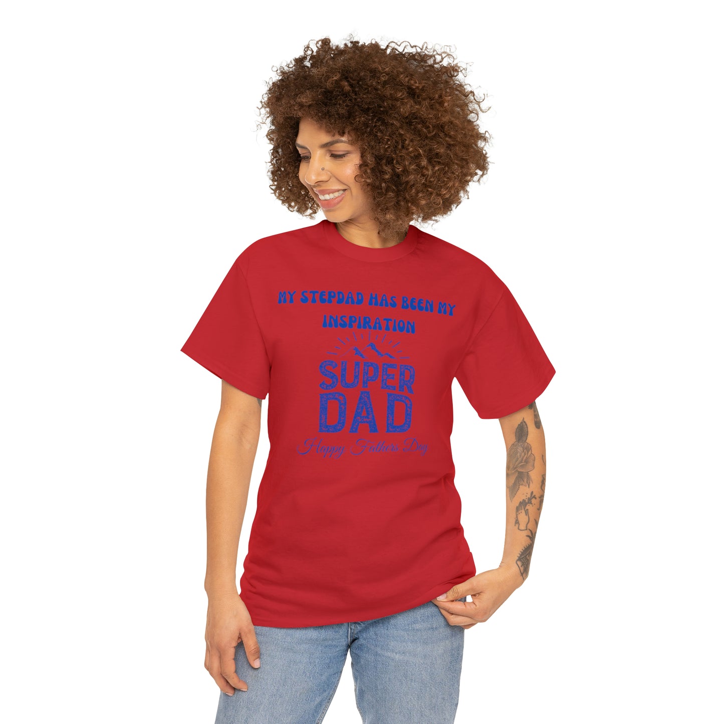 Exotic Print Fathers Day Unisex Heavy Cotton Tee