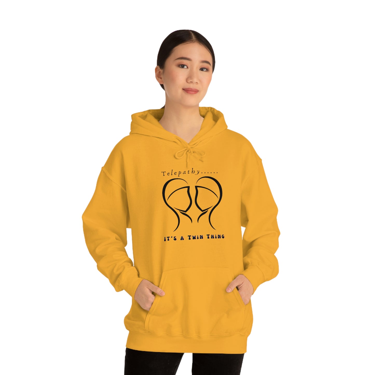 Twin, Unisex Heavy Blend™ Hooded Sweatshirt