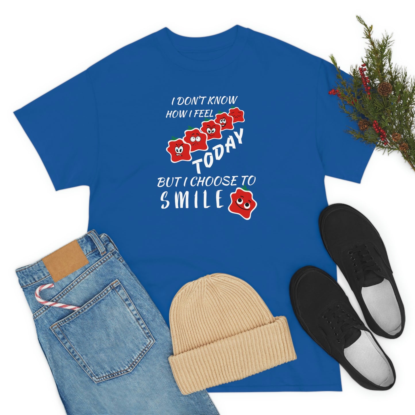 Smile Unisex Heavy Cotton Tee