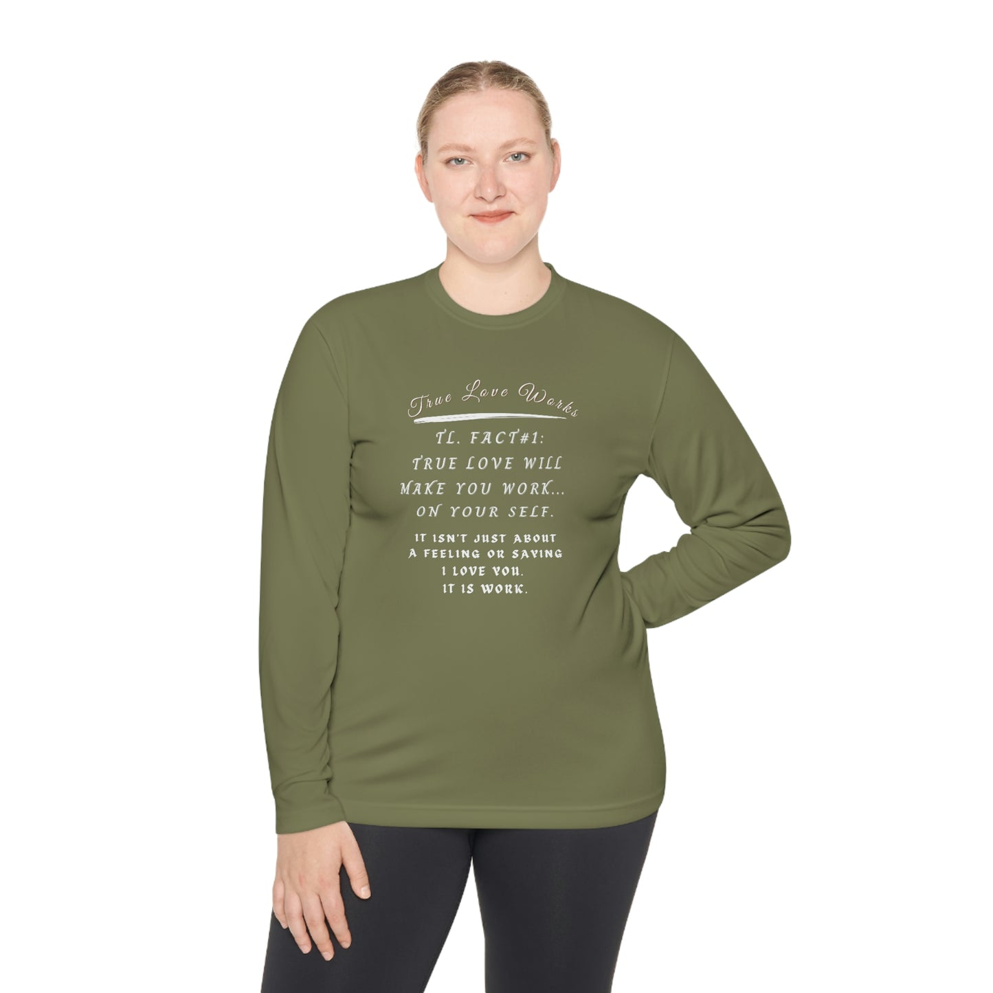 True Love, Unisex Lightweight Long Sleeve Tee