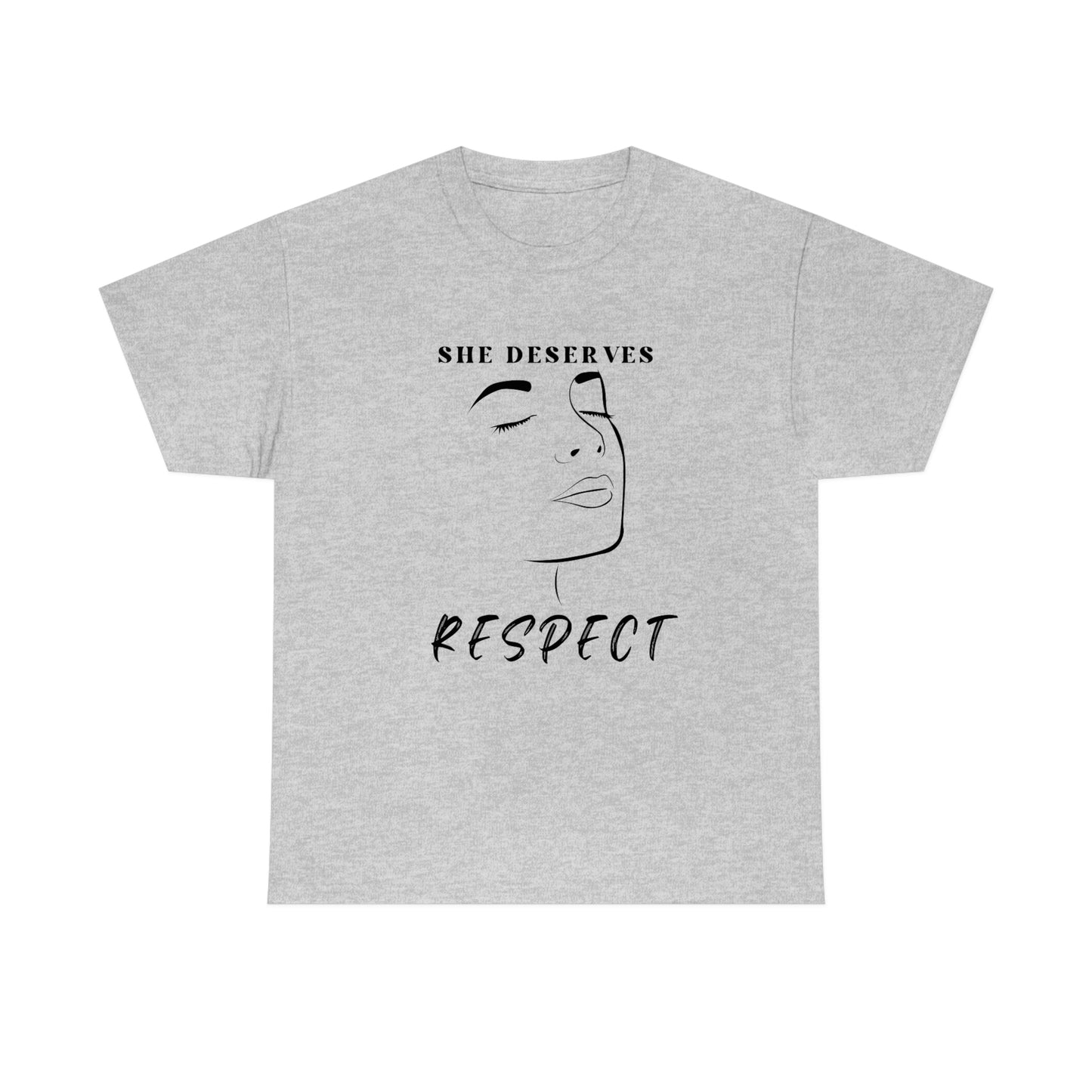 Respect Unisex Heavy Cotton Tee