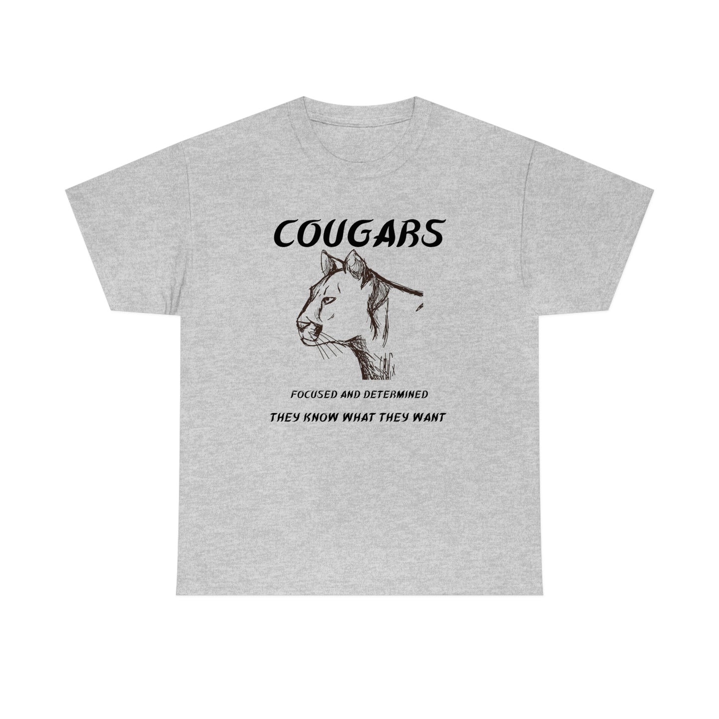 Cougars Unisex Heavy Cotton Tee