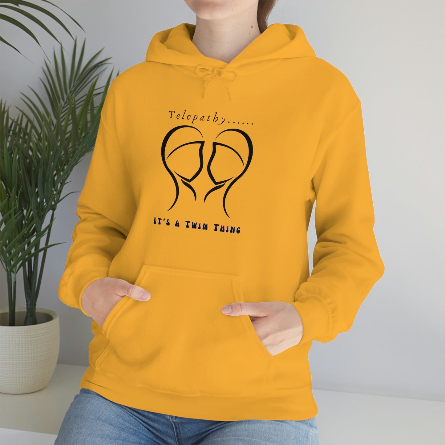 Twin, Unisex Heavy Blend™ Hooded Sweatshirt