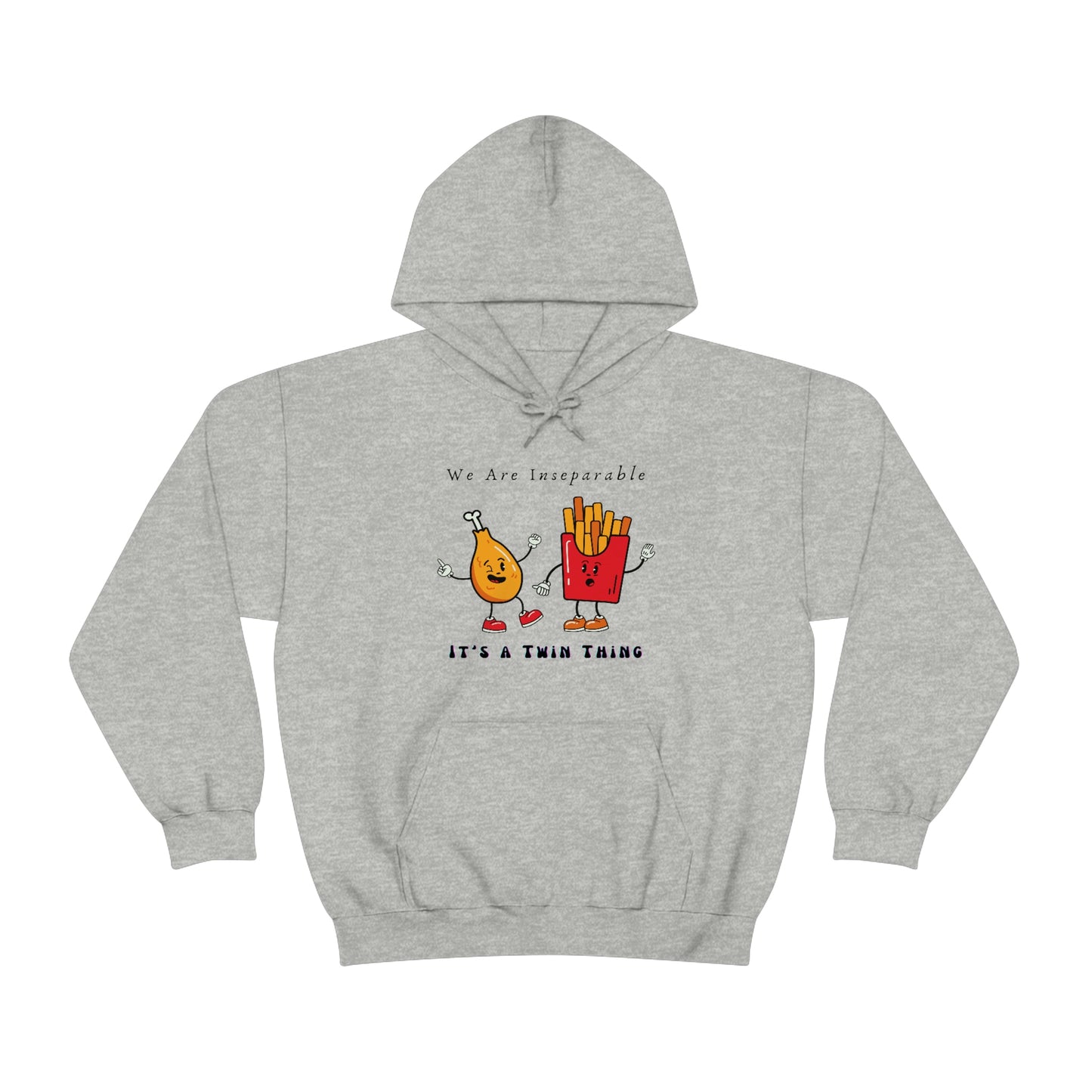 Twin, Unisex Heavy Blend™ Hooded Sweatshirt