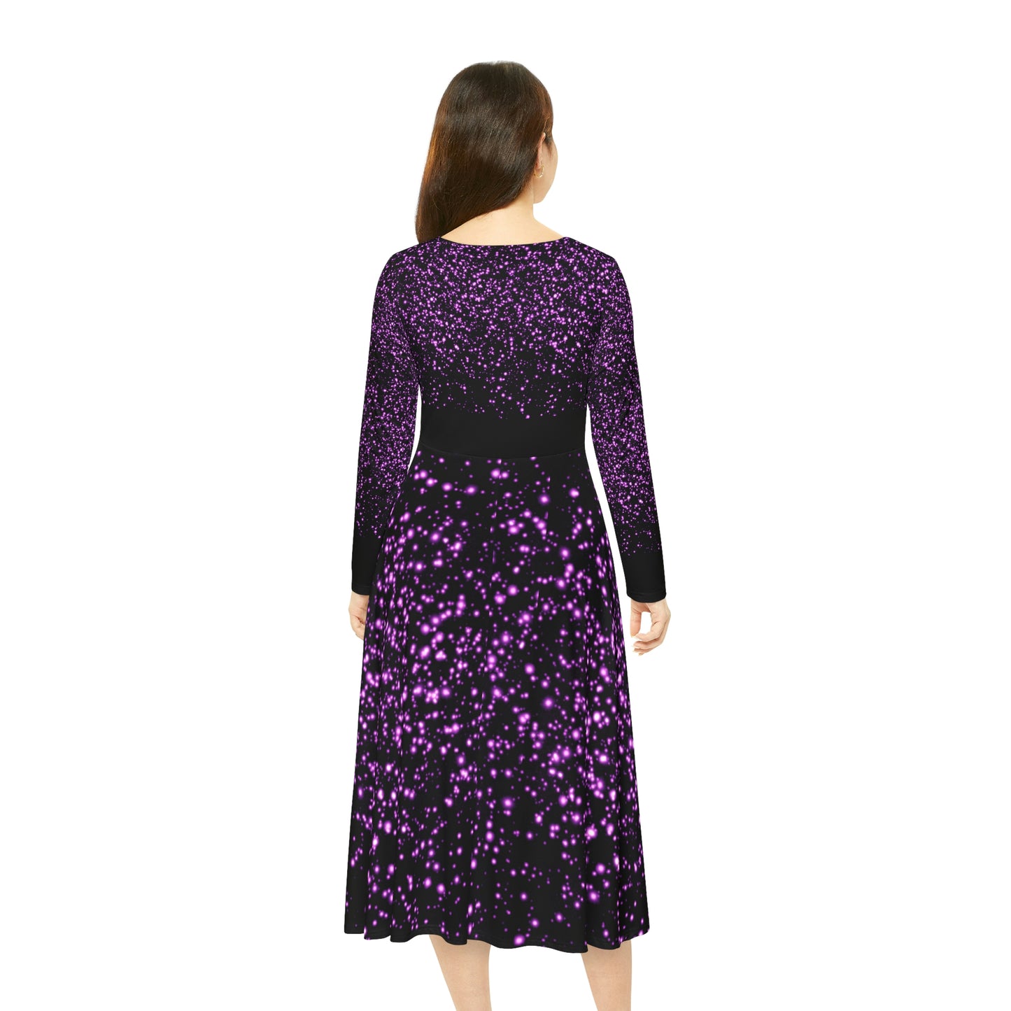 Women's Long Sleeve Dance Dress