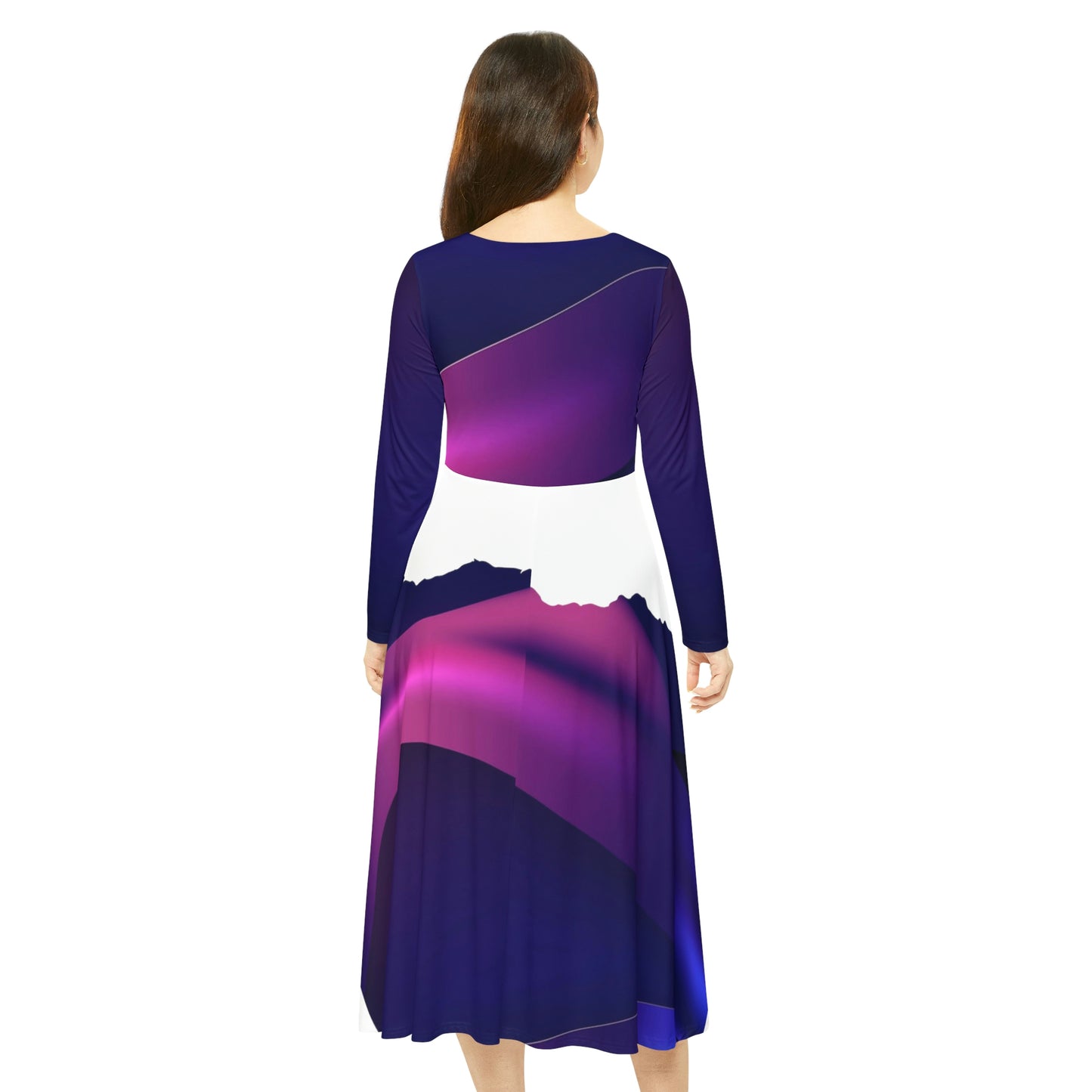 Women's Long Sleeve Dance Dress