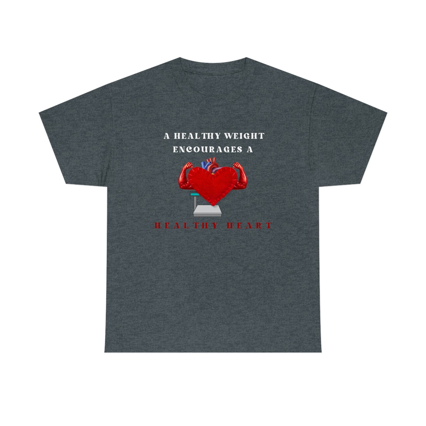 Healthy Heart Unisex Heavy Cotton Tee