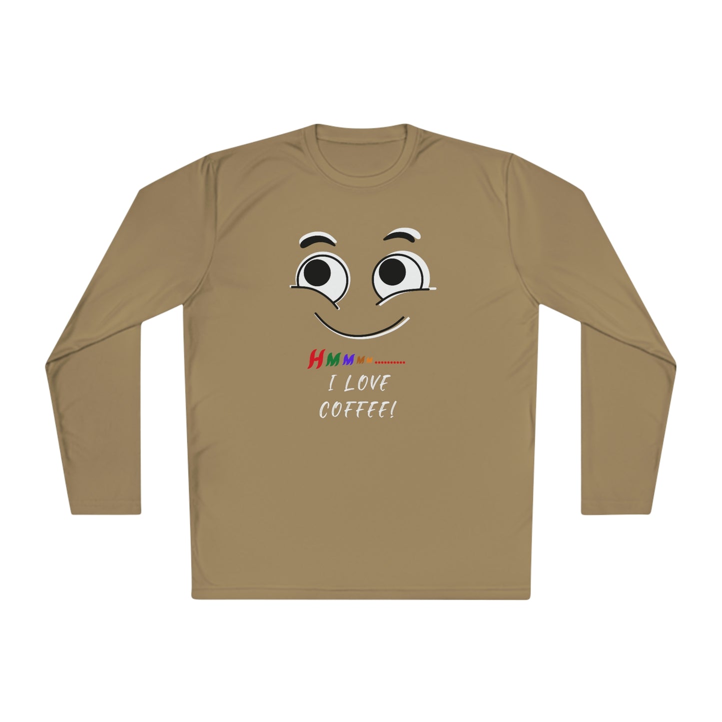 Hmmm, Unisex Lightweight Long Sleeve Tee