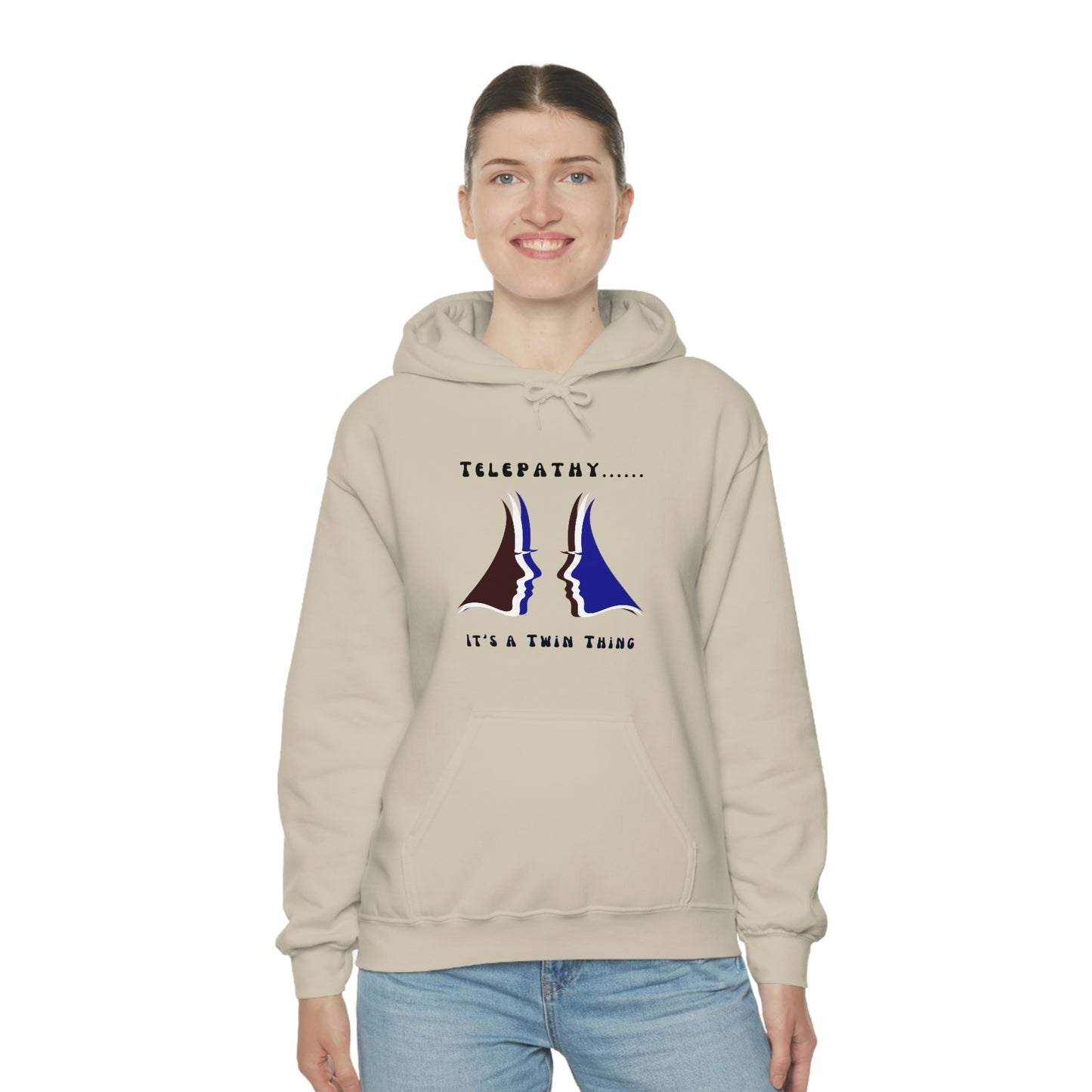 Twin, Unisex Heavy Blend™ Hooded Sweatshirt