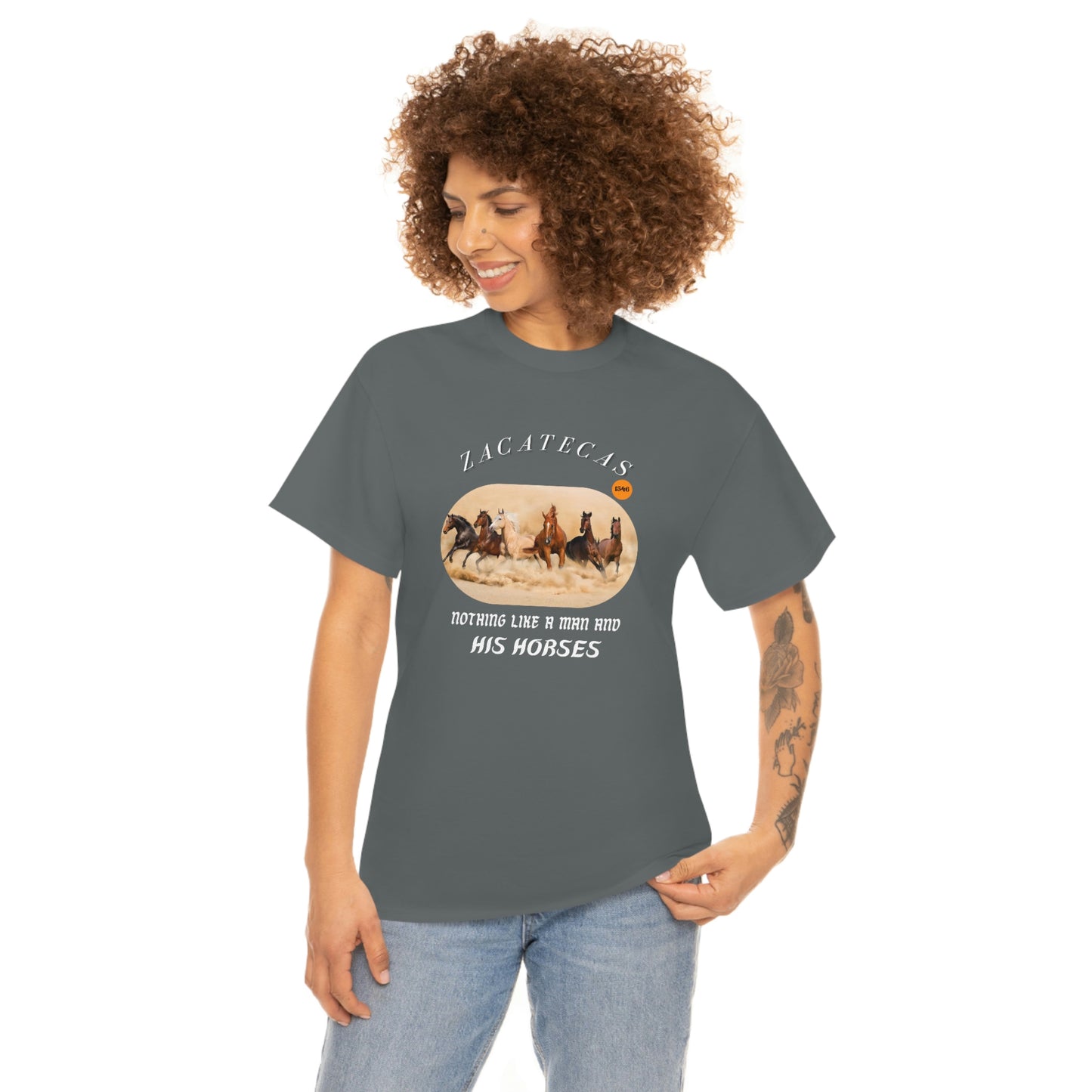 Zacatecas Unisex Heavy Cotton Tee