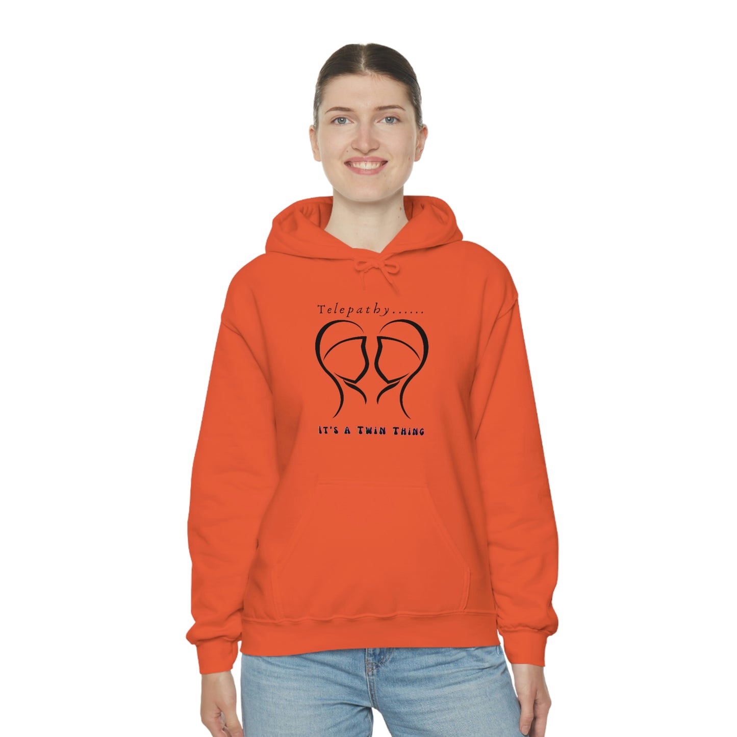 Twin, Unisex Heavy Blend™ Hooded Sweatshirt