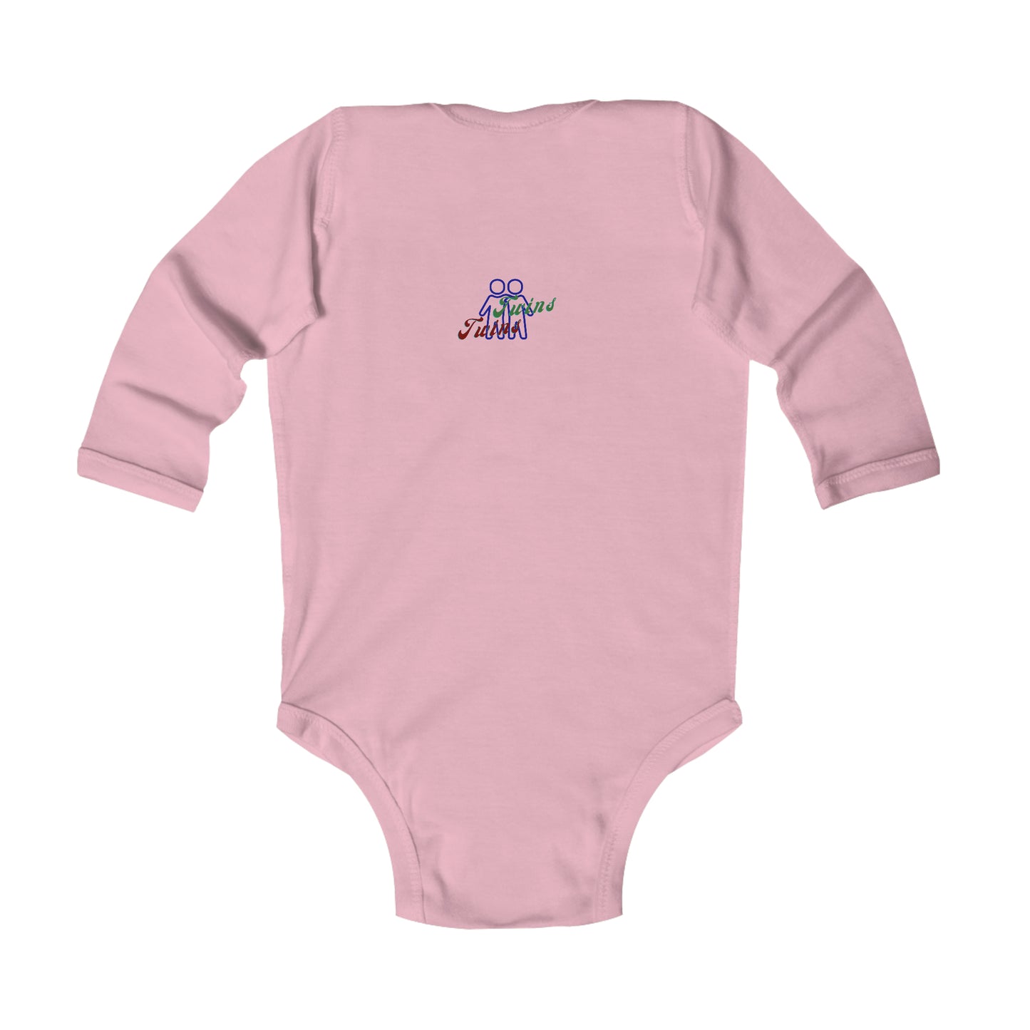 Baby Talk, Twin, Infant Long Sleeve Bodysuit