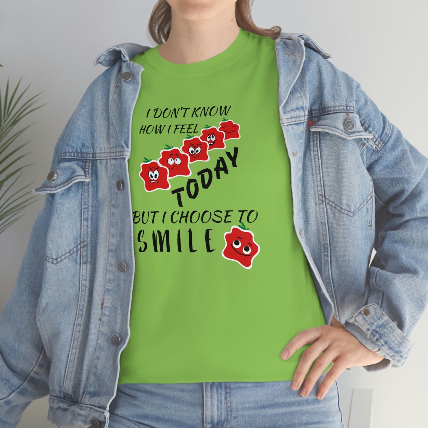 Smile Unisex Heavy Cotton Tee