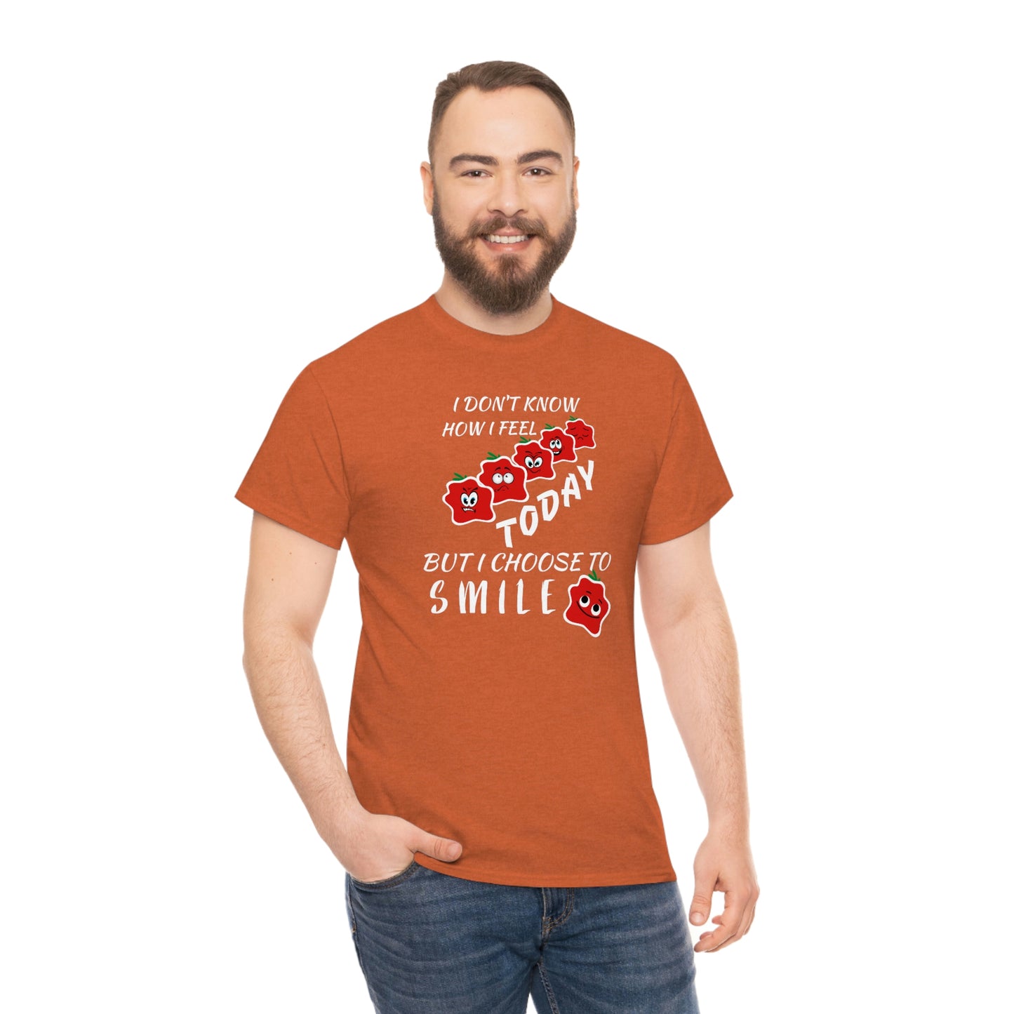 Smile Unisex Heavy Cotton Tee