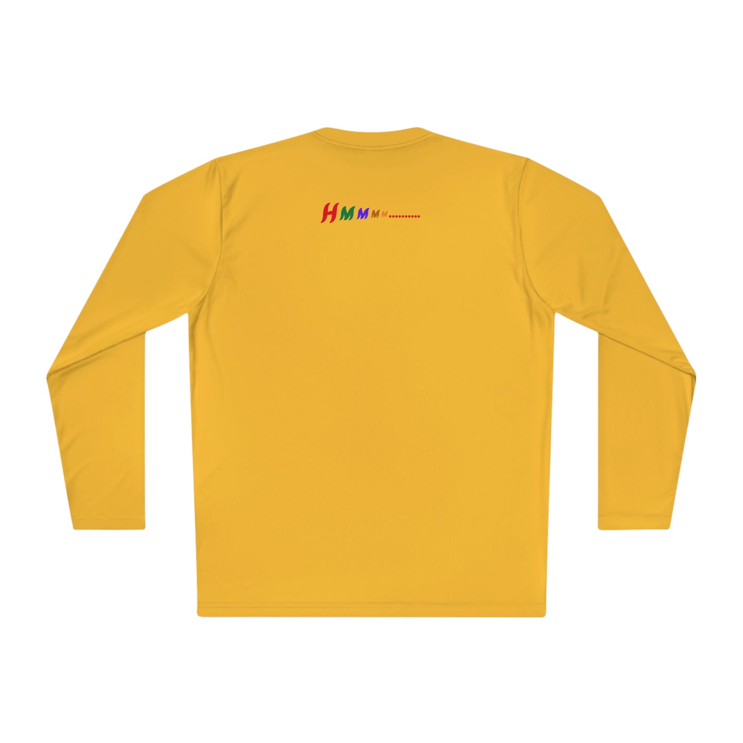 Hmmm, Unisex Lightweight Long Sleeve Tee