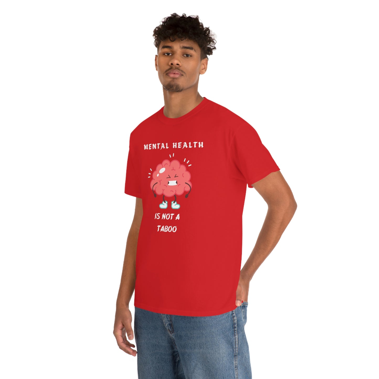 Mental Health Unisex Heavy Cotton Tee