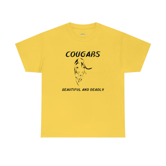 Cougars Unisex Heavy Cotton Tee