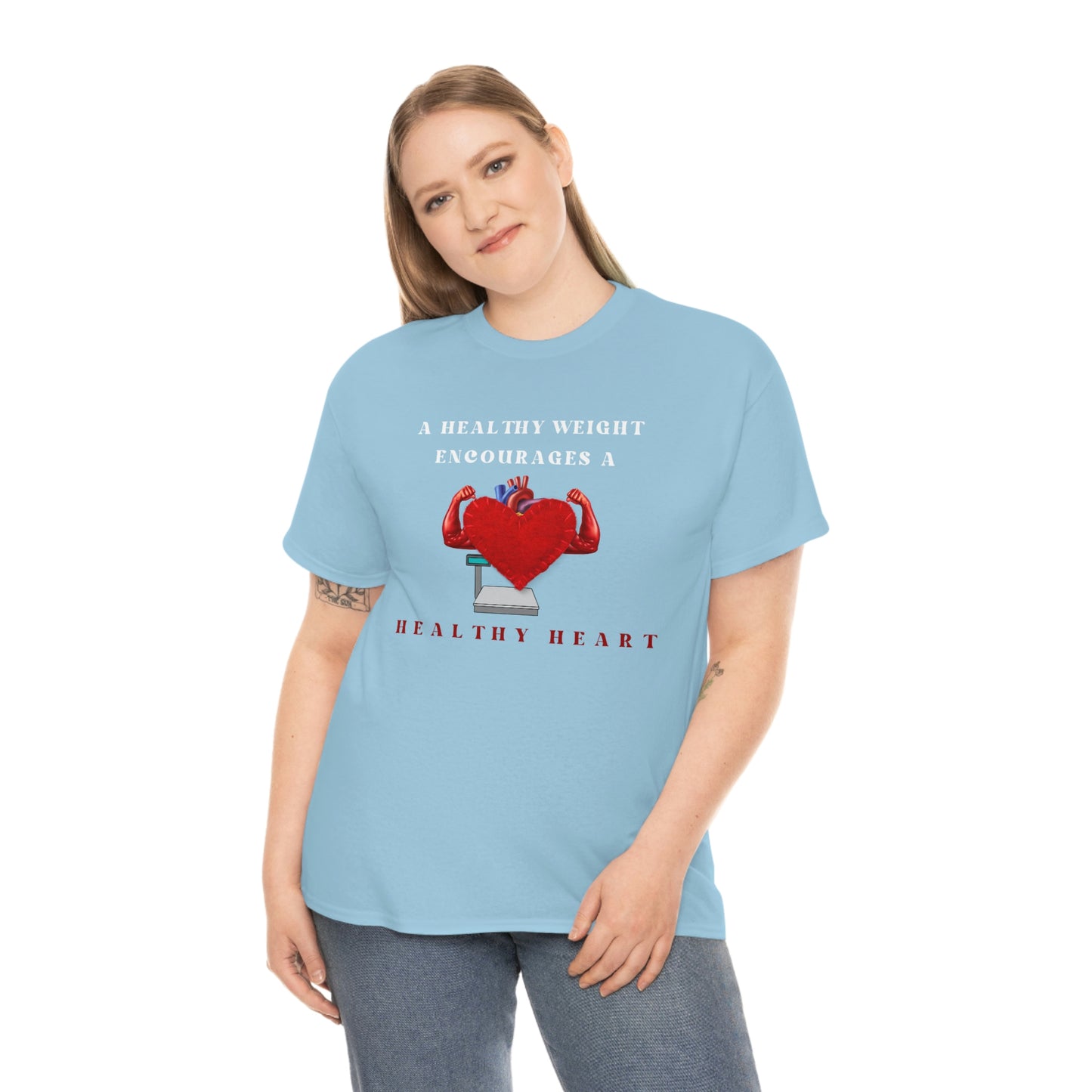 Healthy Heart Unisex Heavy Cotton Tee