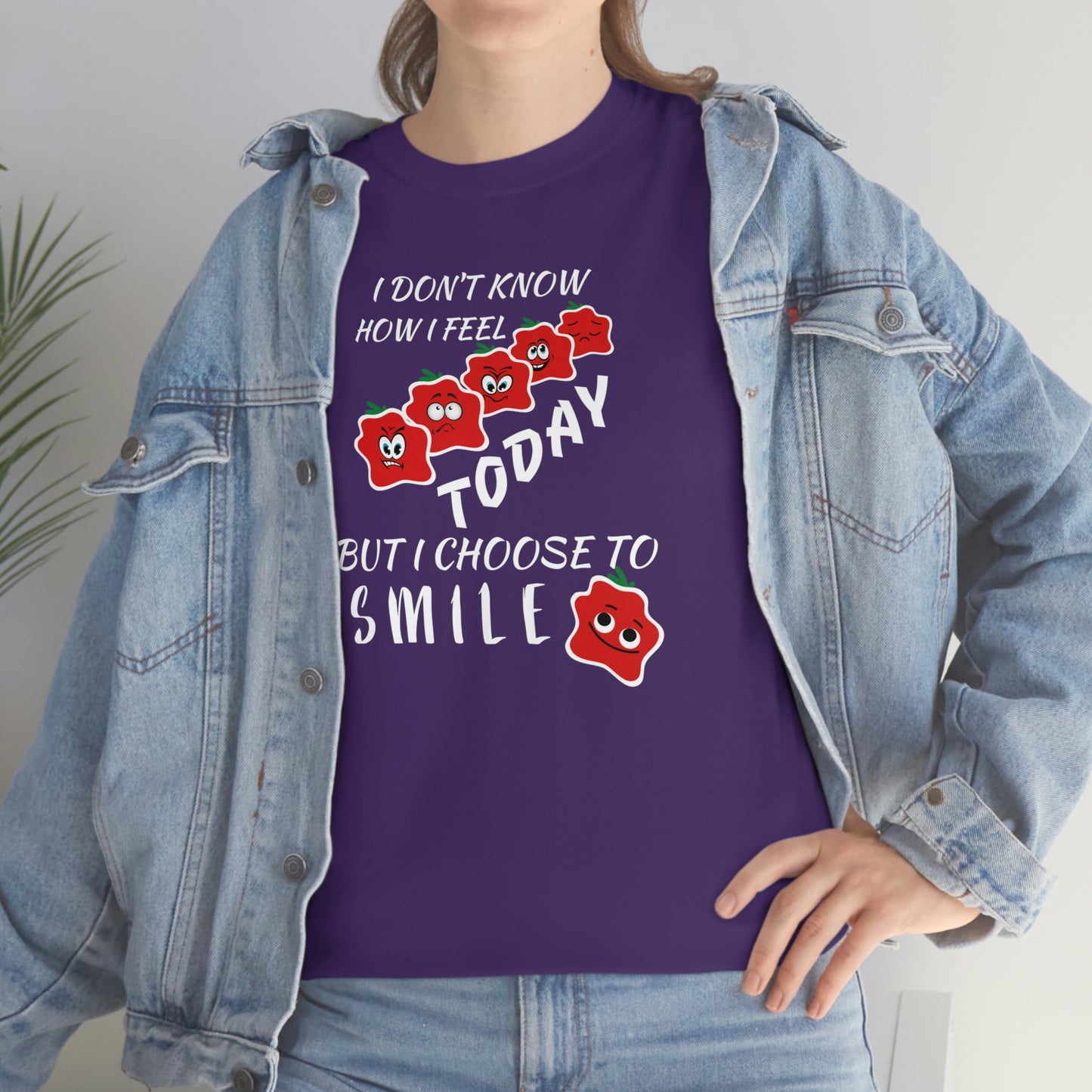 Smile Unisex Heavy Cotton Tee