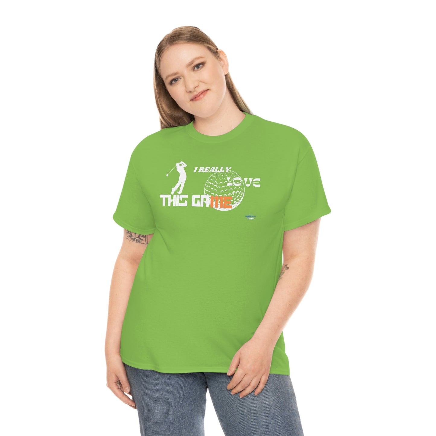 Golf I Really Love This Game Unisex Heavy Cotton Tee