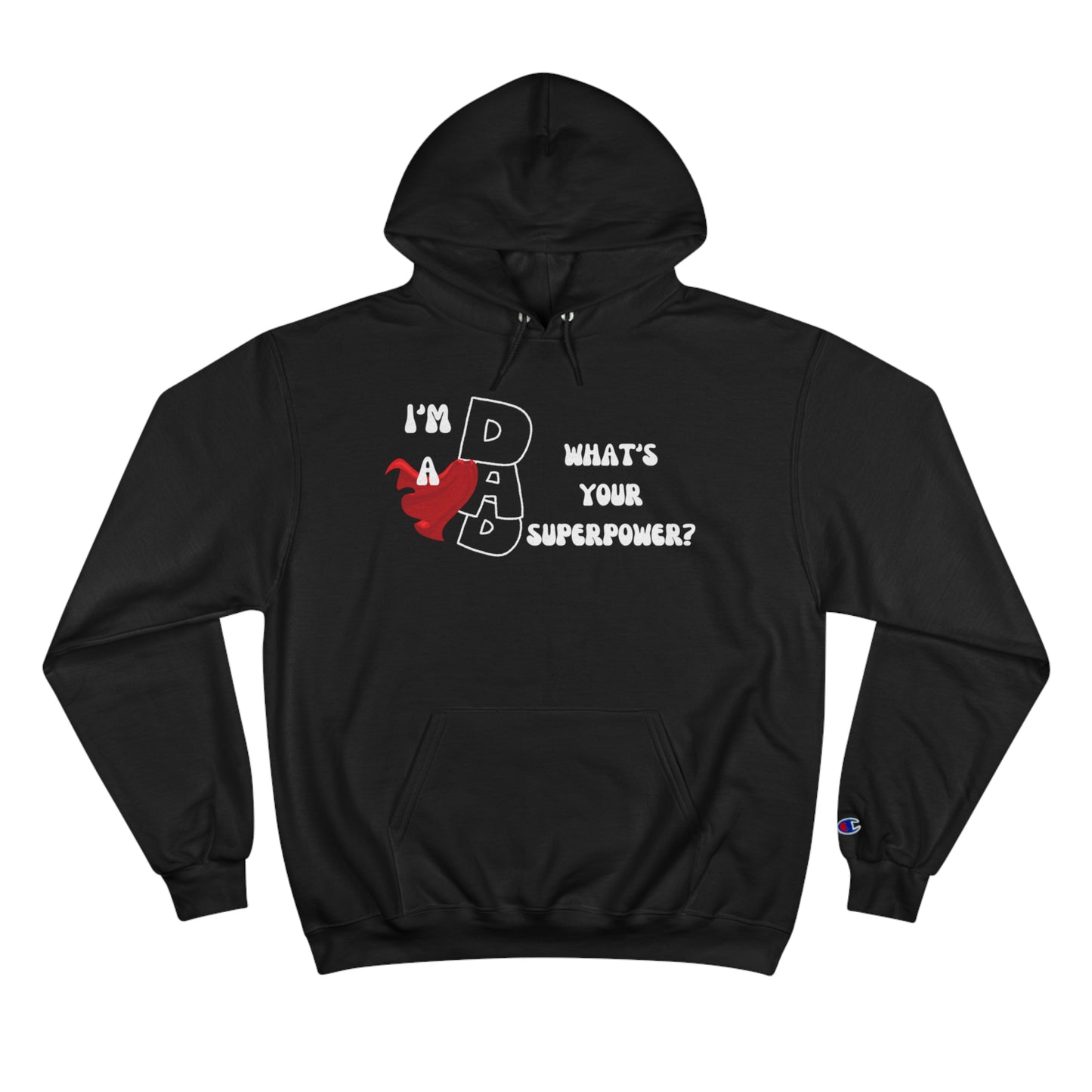 Exotic Print Fathers Day Champion Hoodie