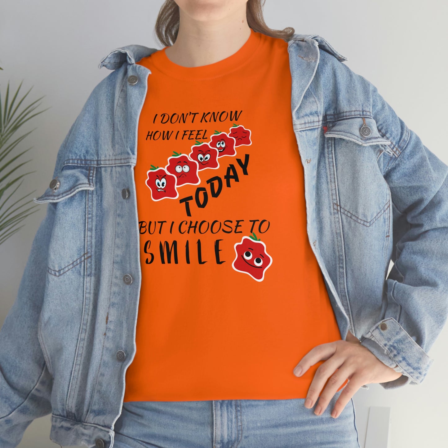 Smile Unisex Heavy Cotton Tee