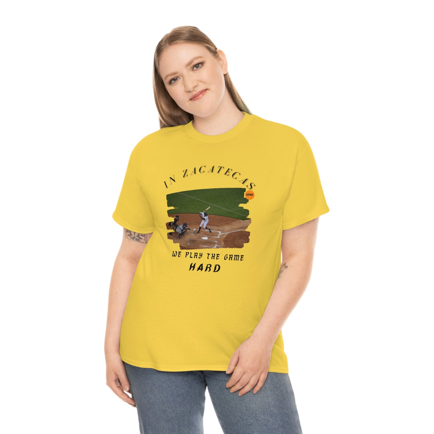 Zacatecas Unisex Heavy Cotton Tee