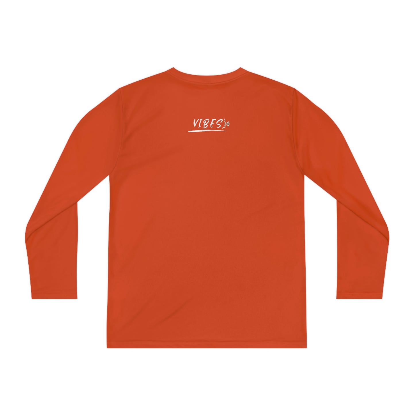 Vibes, Youth Long Sleeve Competitor Tee