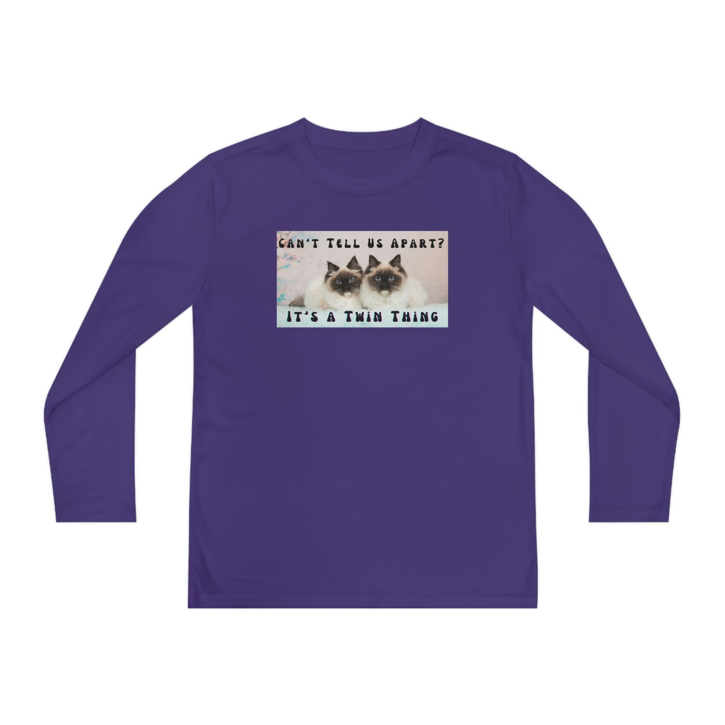 Twin, Youth Long Sleeve Competitor Tee