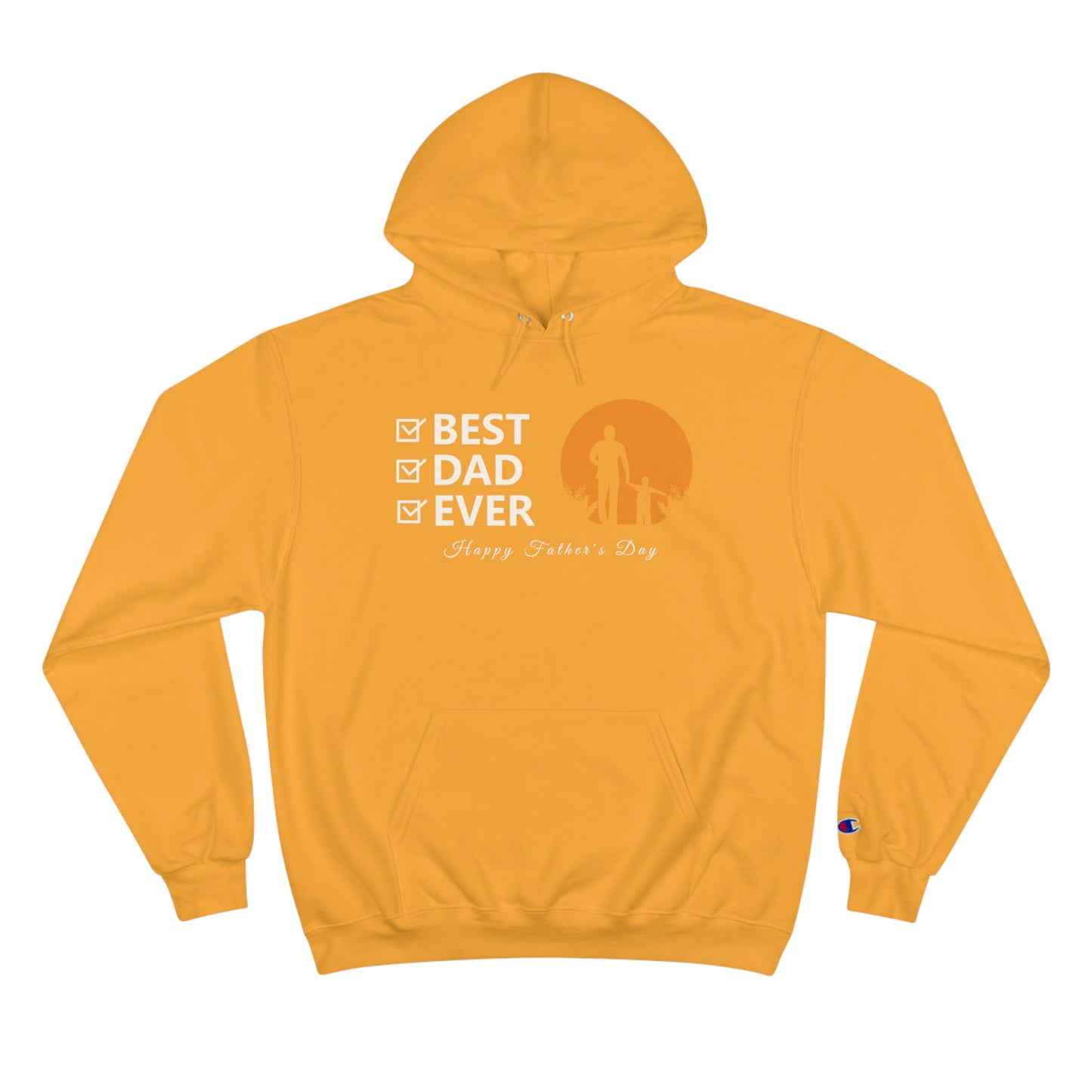 Exotic Print Father's Day Champion Hoodie