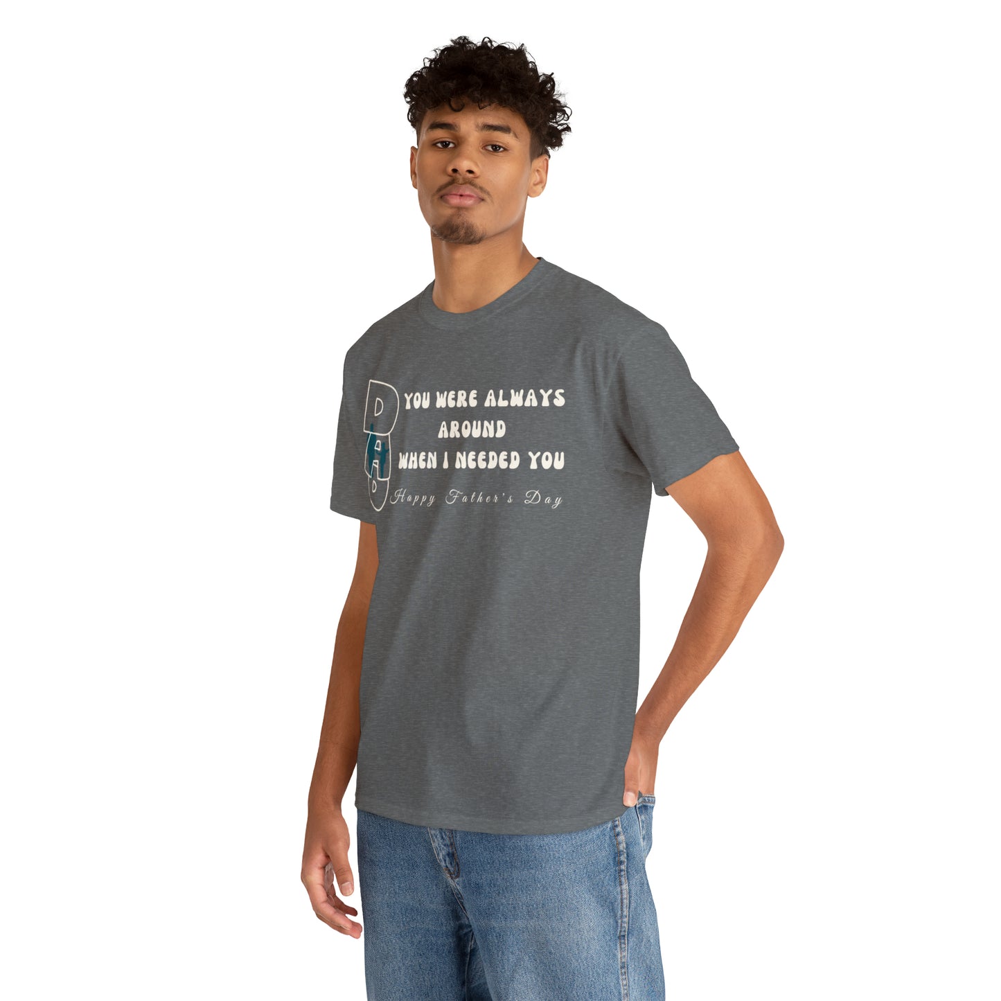 Exotic Print Father's Day Unisex Heavy Cotton Tee