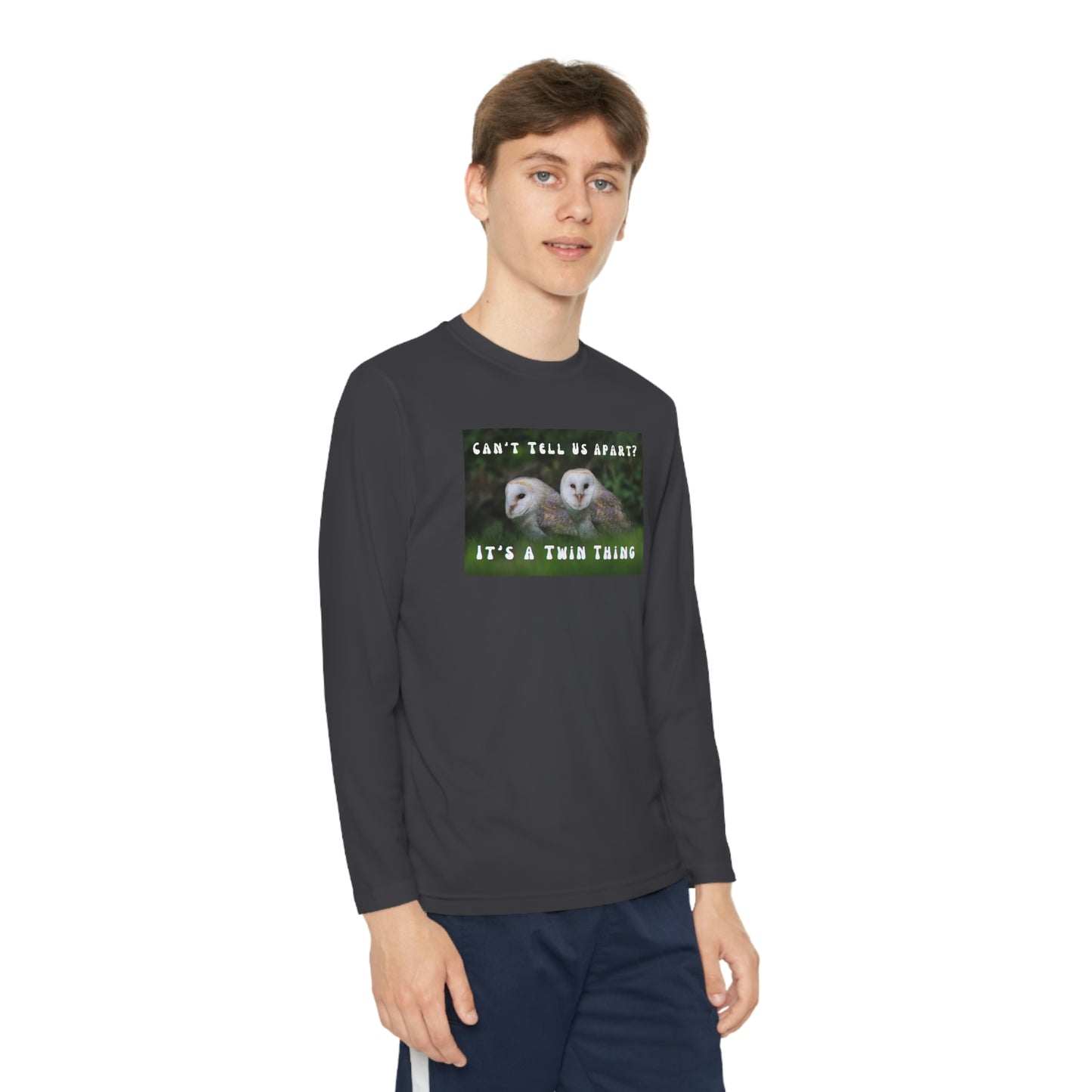 Twin, Youth Long Sleeve Competitor Tee