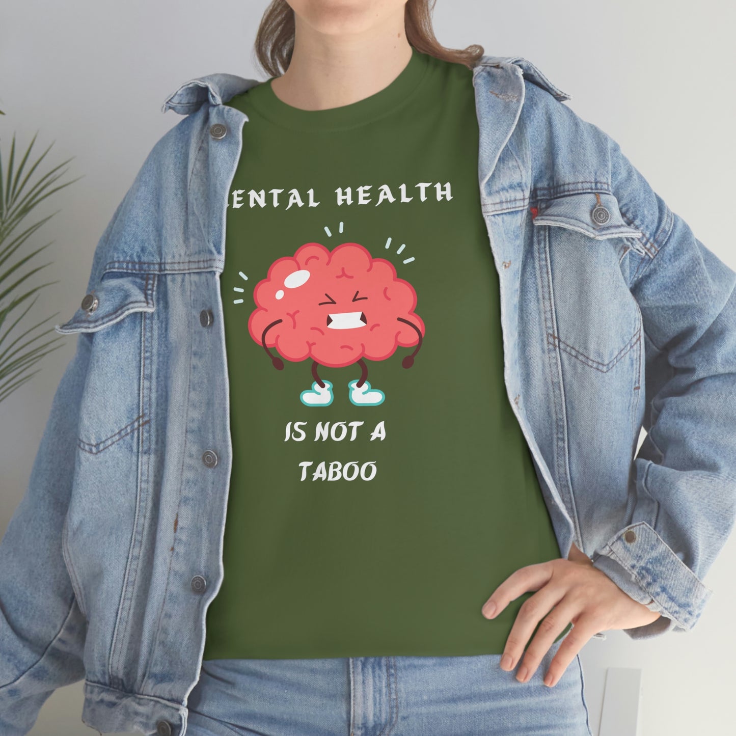 Mental Health Unisex Heavy Cotton Tee