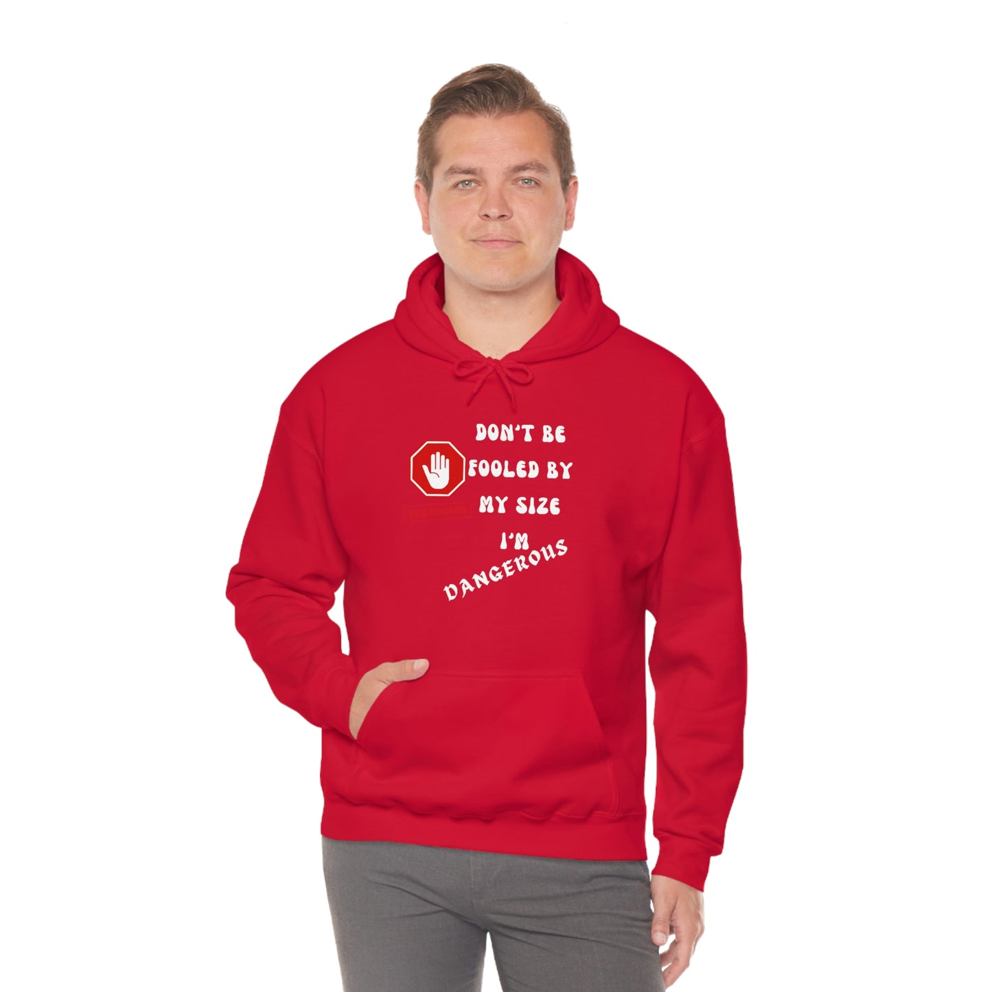 Warning, Unisex Heavy Blend™ Hooded Sweatshirt