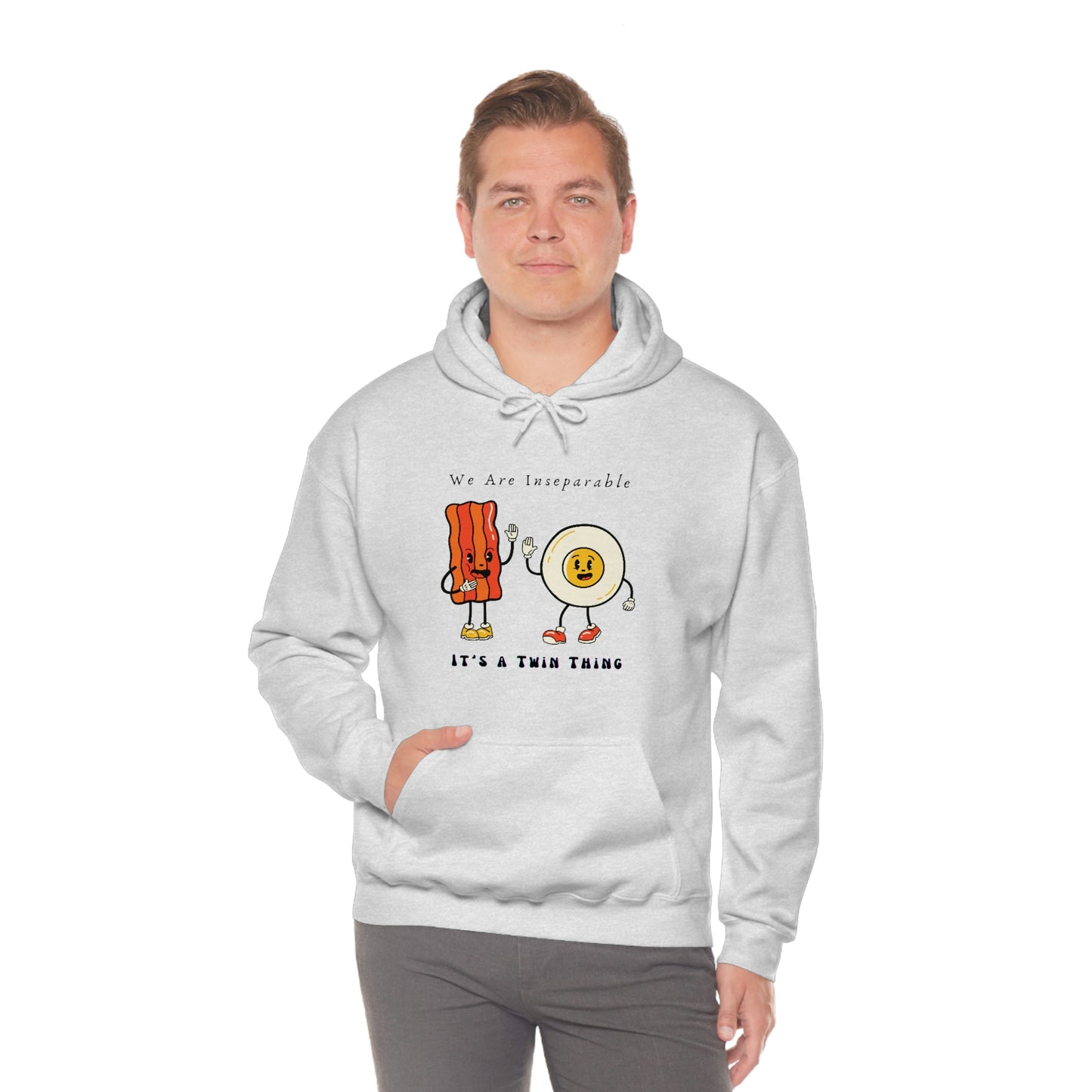 Twin, Unisex Heavy Blend™ Hooded Sweatshirt